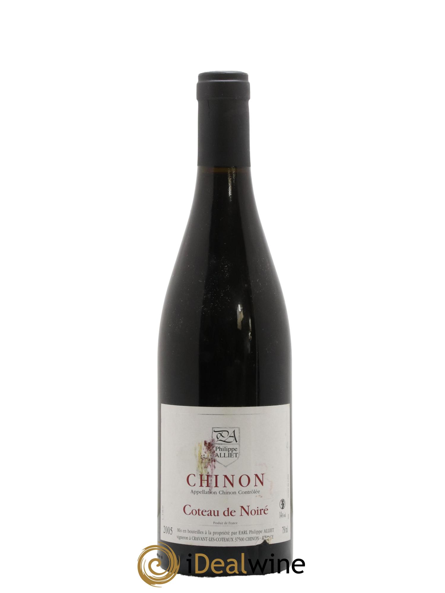 Chinon Coteau de Noiré Philippe Alliet 2005 - Lot de 1 bouteille - 0