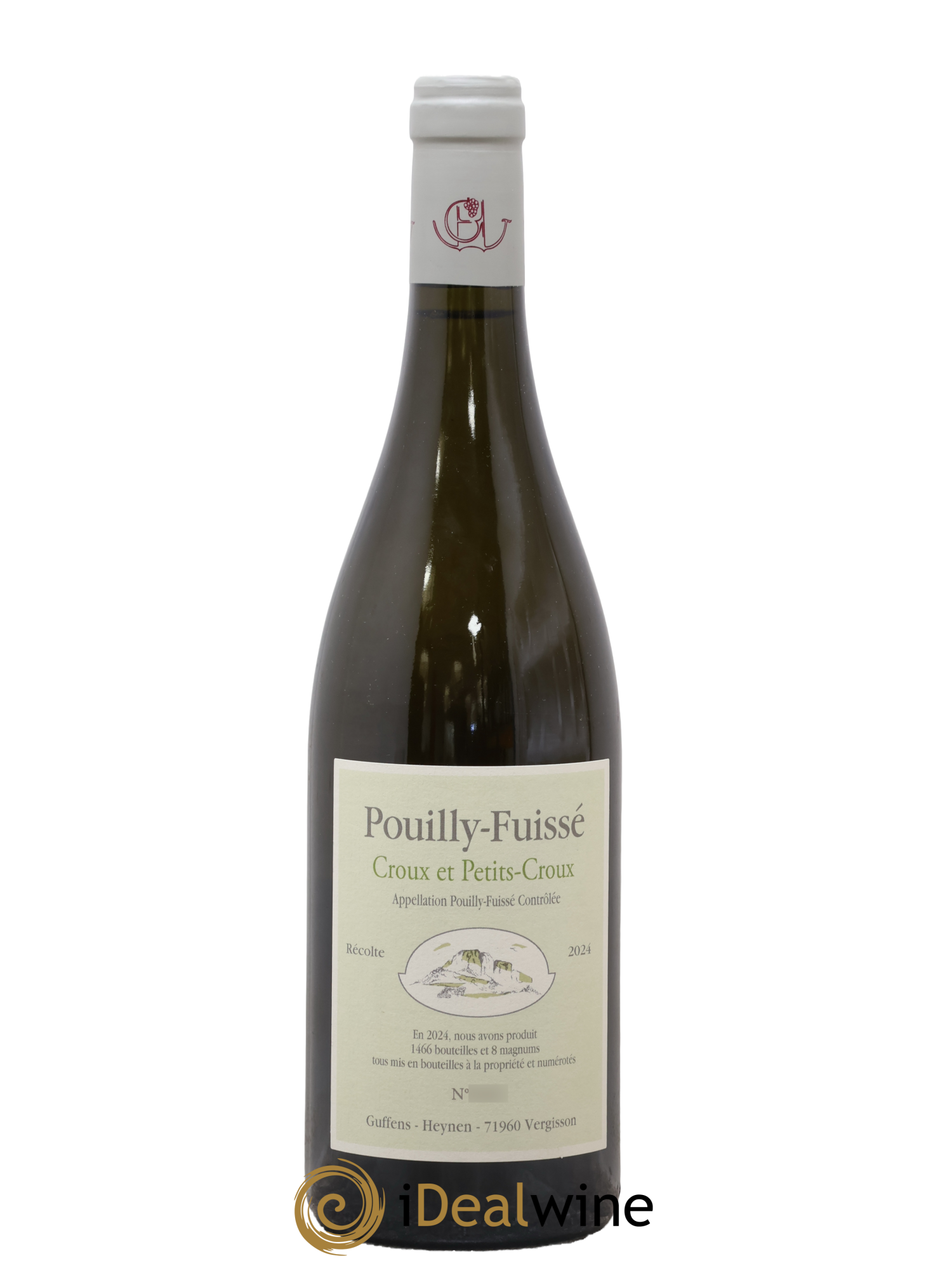 Pouilly-Fuissé Croux et Petits croux Guffens-Heynen 2024 - Lot de 1 bouteille - 0
