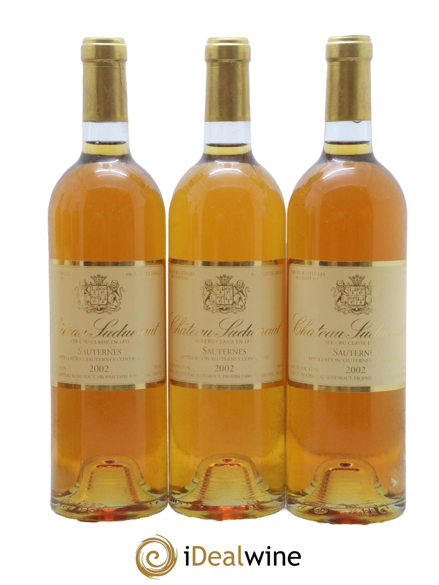 Château Suduiraut 1er Grand Cru Classé  2002 - Lotto di 6 bottiglie - 2