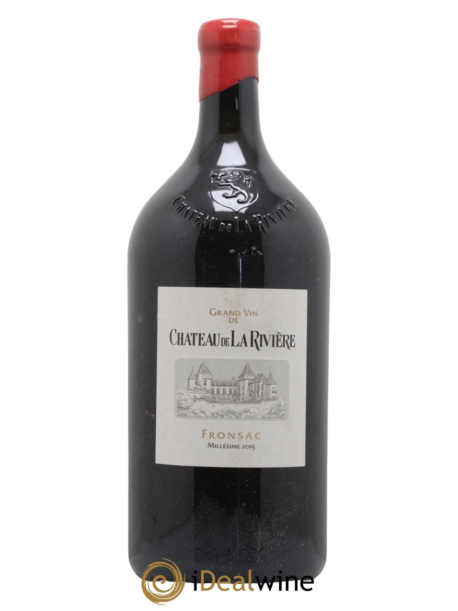 Château de La Rivière 2015 - Posten von 1 Doppel-Magnum - 0