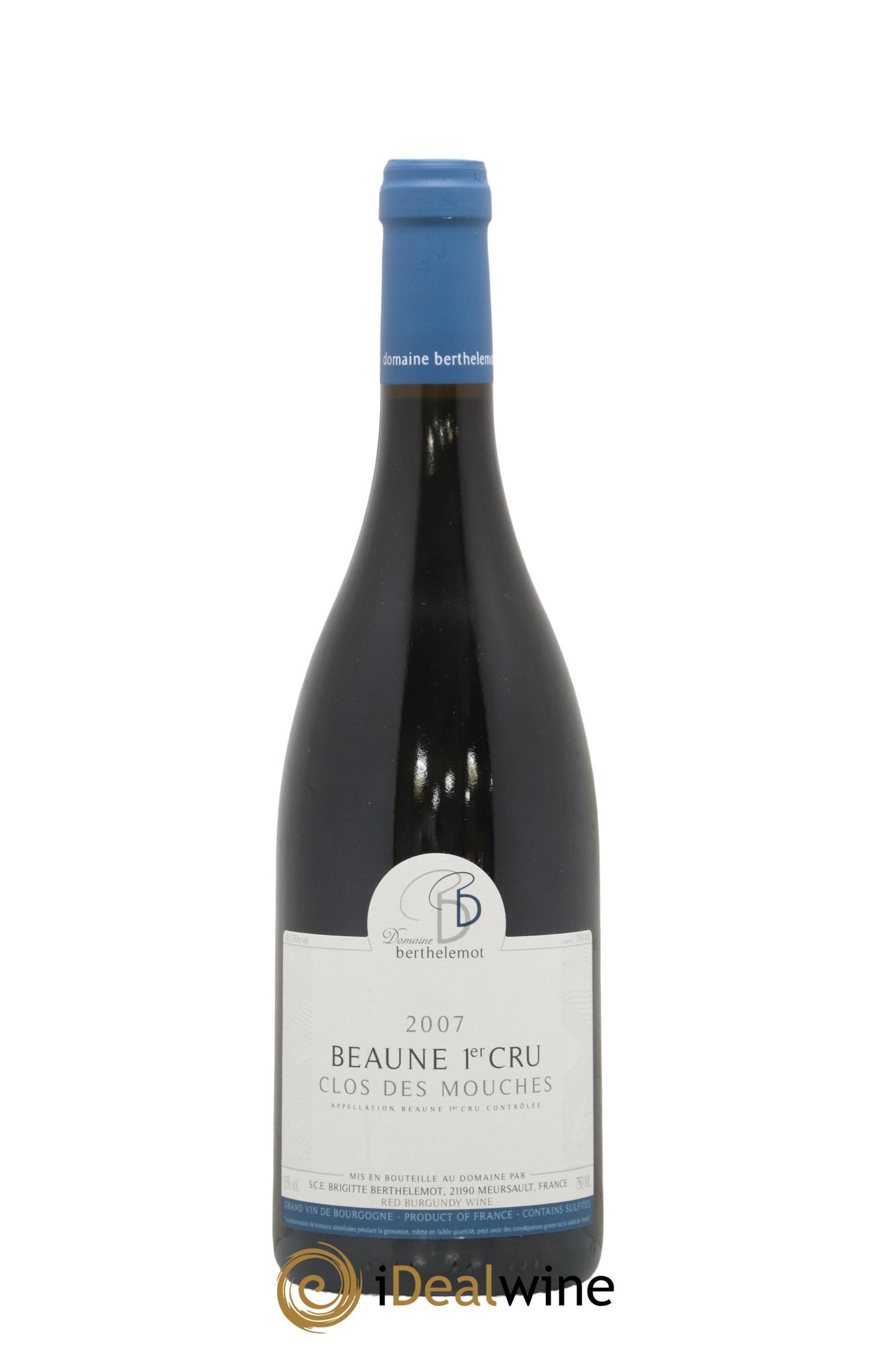 Beaune 1er Cru Clos Des Mouches Berthelemot 2007 - Lot de 1 bouteille - 0