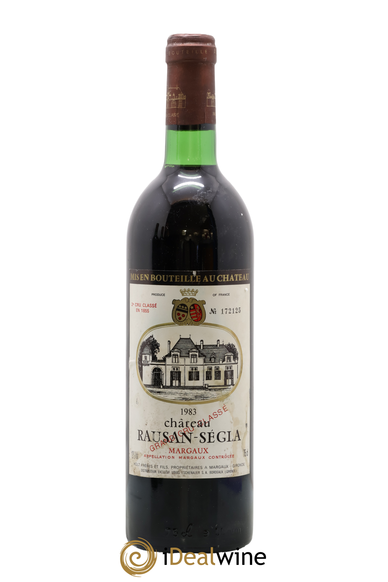 Château Rauzan Ségla Grand Cru Classé 1983 - Lot de 1 bouteille - 0