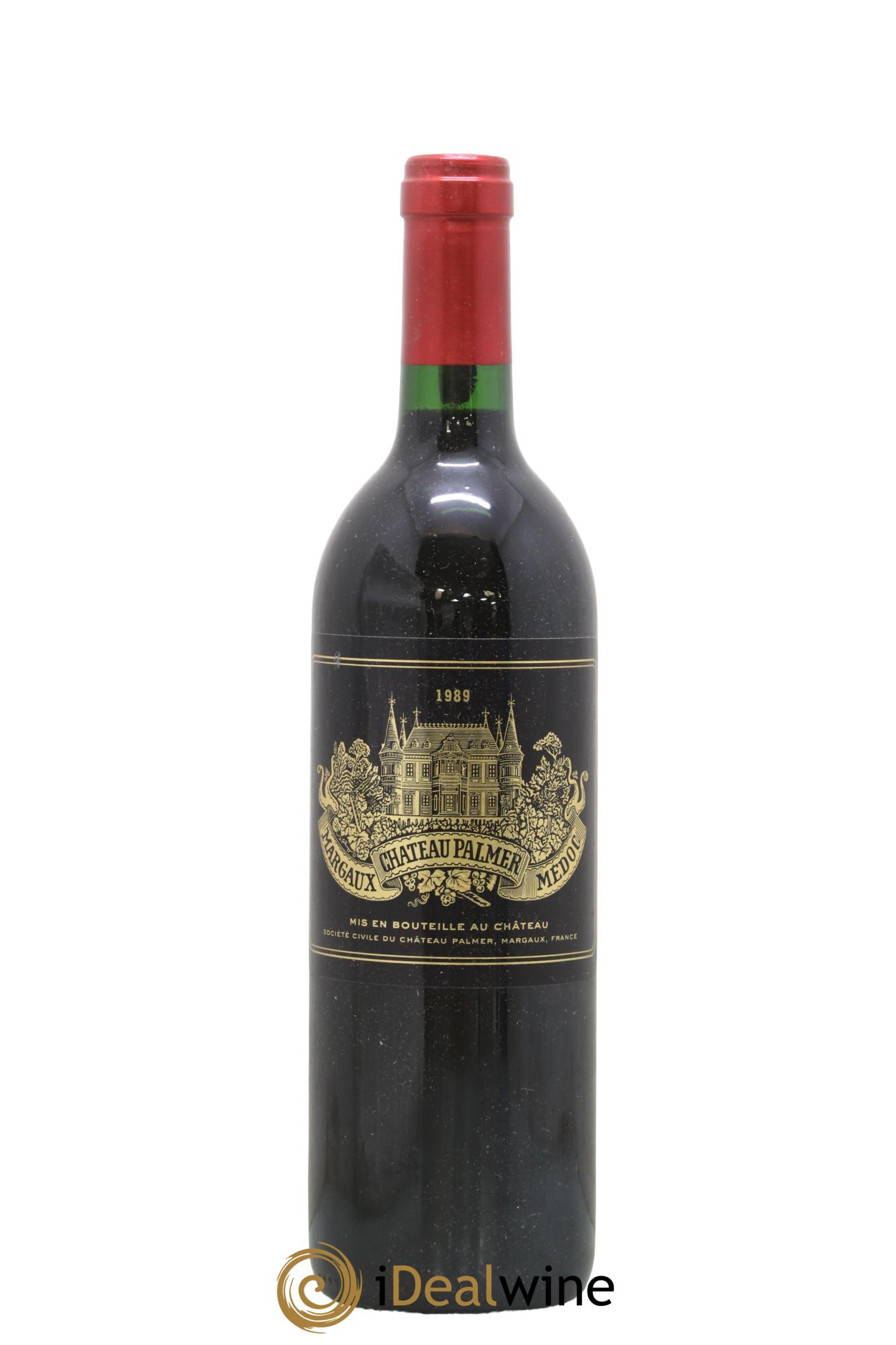 Château Palmer 3ème Grand Cru Classé 1989 - Lot de 1 bouteille - 0