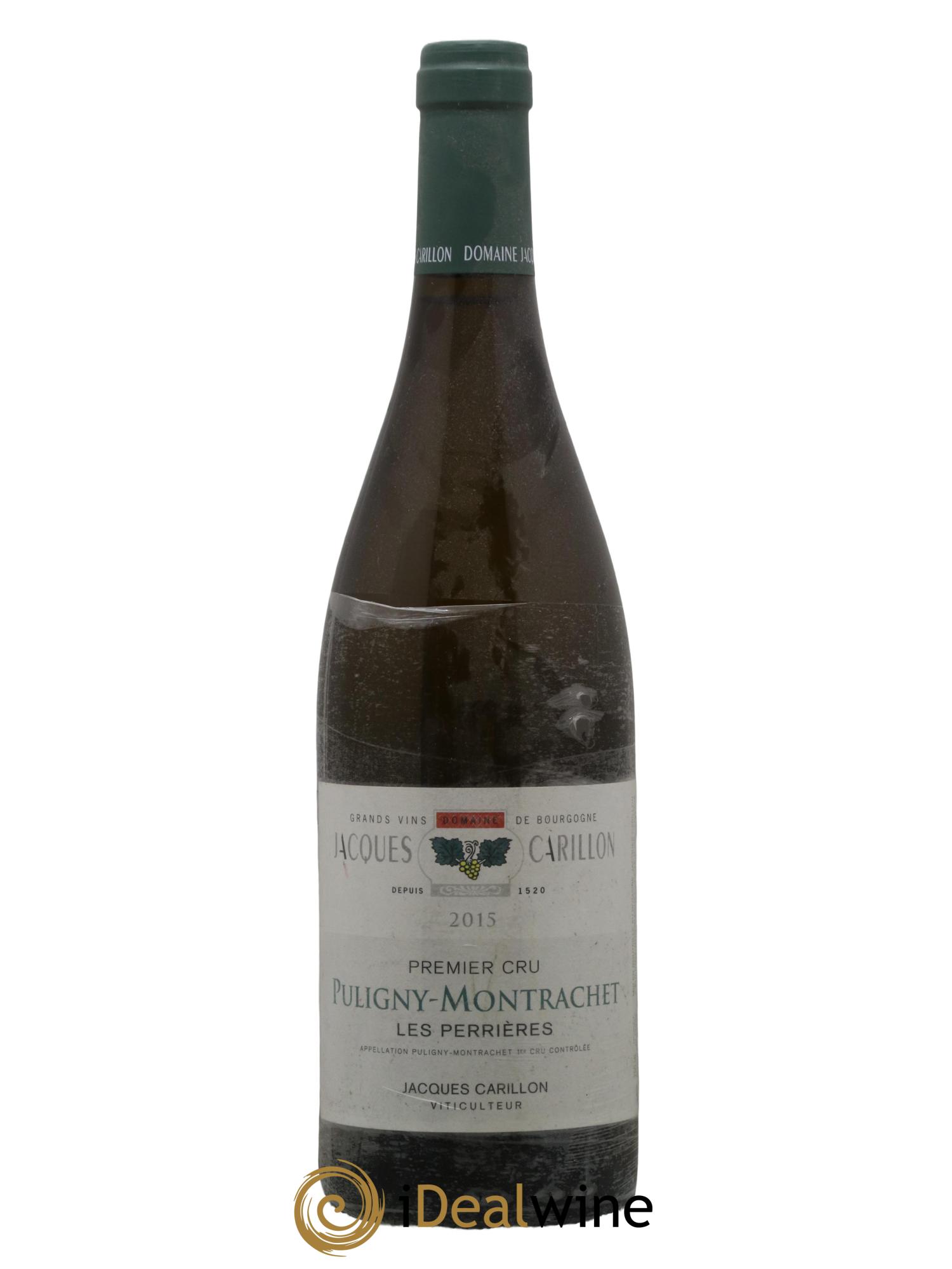 Puligny-Montrachet 1er Cru Les Perrières Jacques Carillon (Domaine) 2015 - Lot de 1 bouteille - 0