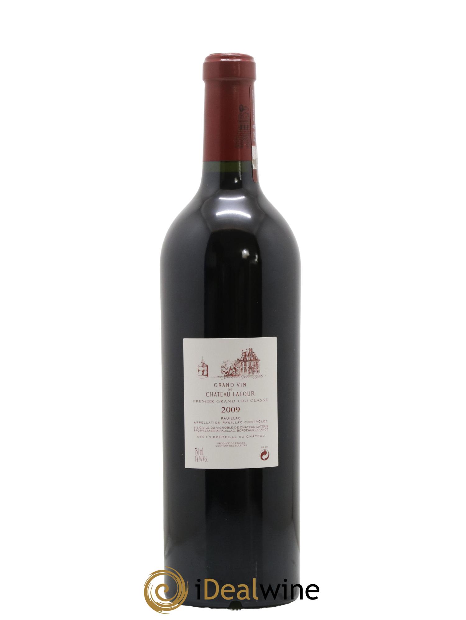 Château Latour 1er Grand Cru Classé 2009 - Lotto di 1 bottiglia - 1