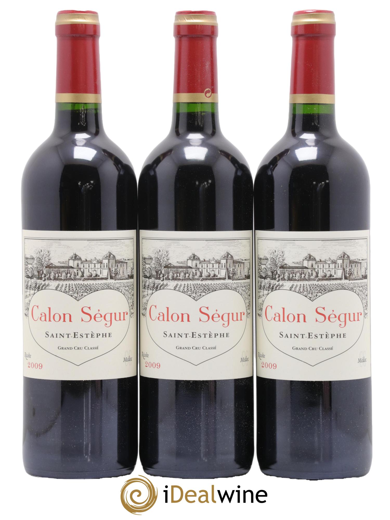 Château Calon Ségur 3ème Grand Cru Classé 2009 - Lot de 12 bouteilles - 3