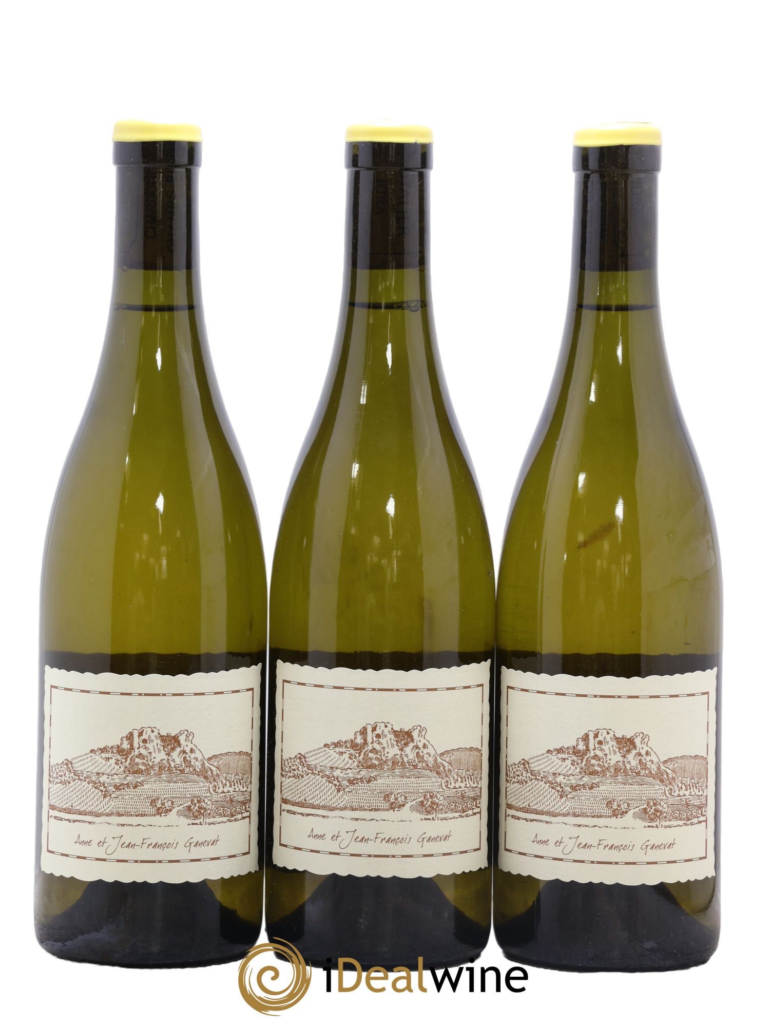 Côtes du Jura Champs Poids Anne et Jean François Ganevat 2021 - Lot of 3 bottles - 0