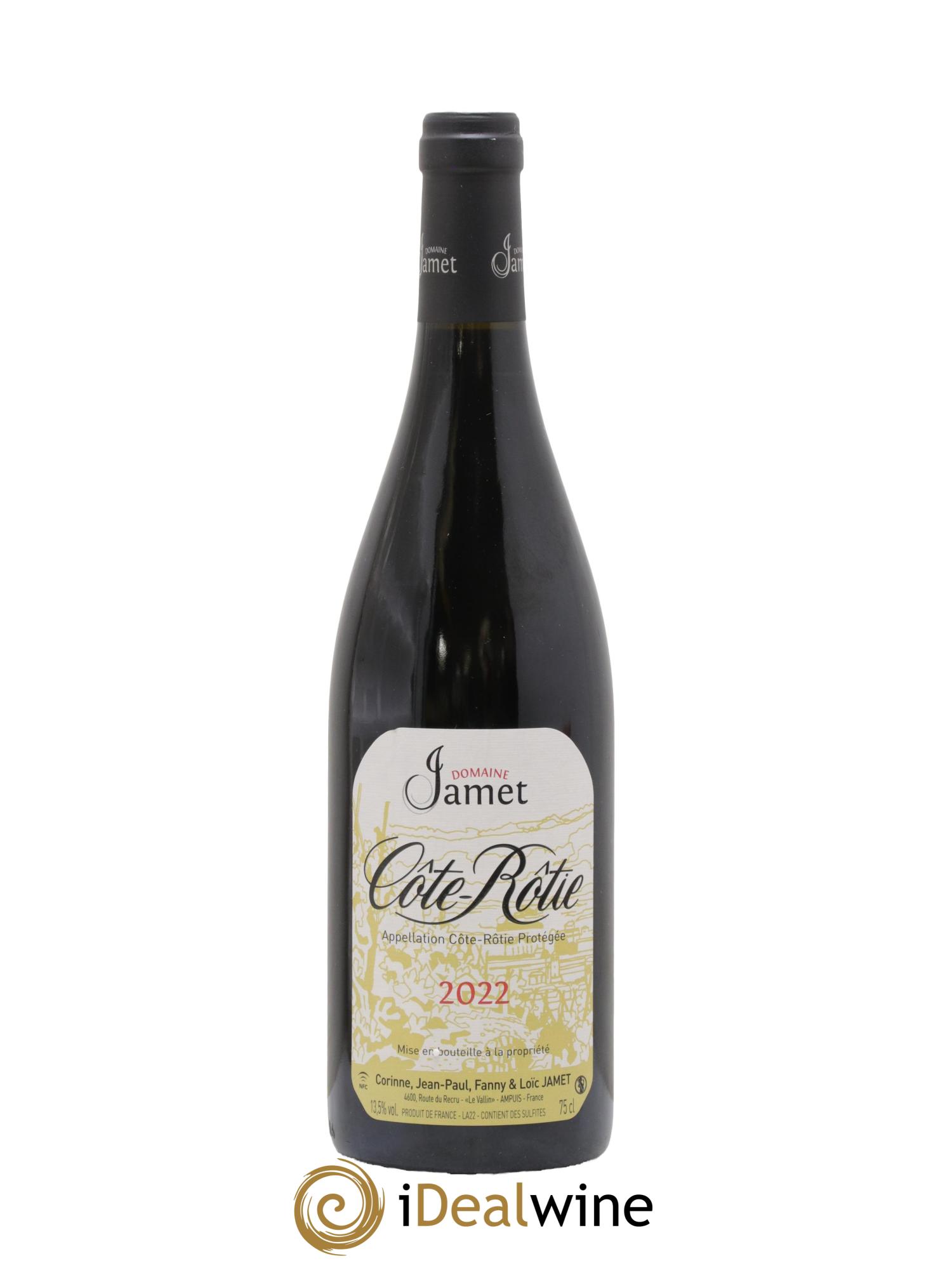 Côte-Rôtie Jamet (Domaine) 2022 - Lot of 1 bottle - 0