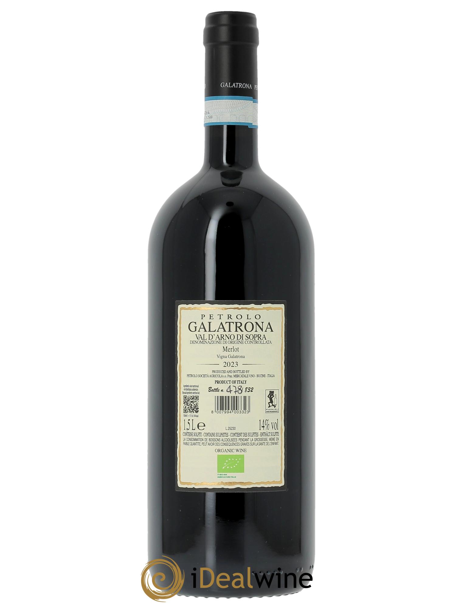 Toscana IGT Petrolo Galatrona  2023 - Lotto di 1 magnum - 2