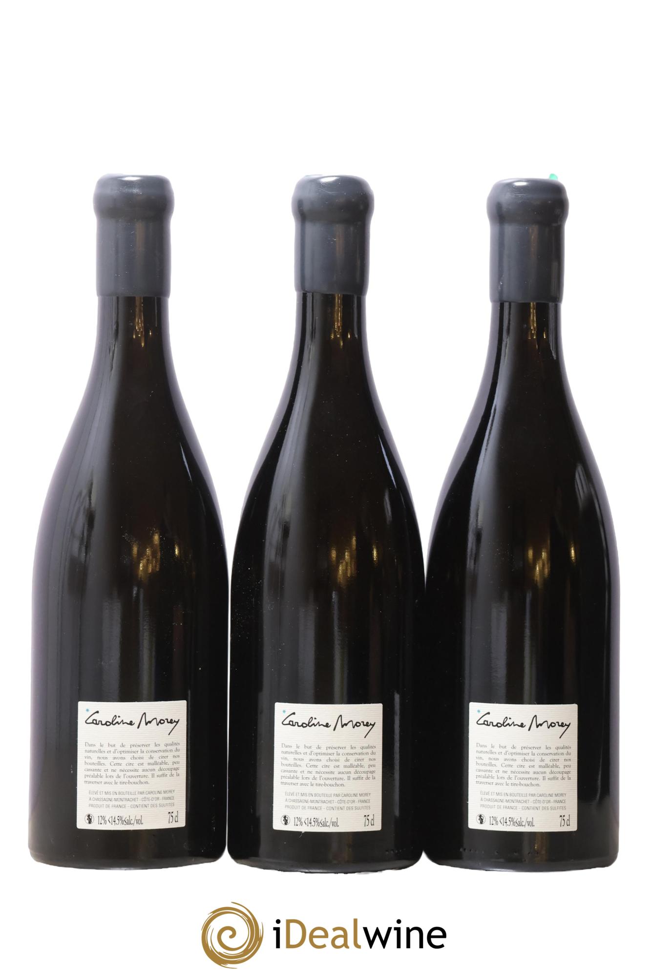 Chassagne-Montrachet Chambrées Caroline Morey 2022 - Lot de 3 bouteilles - 1