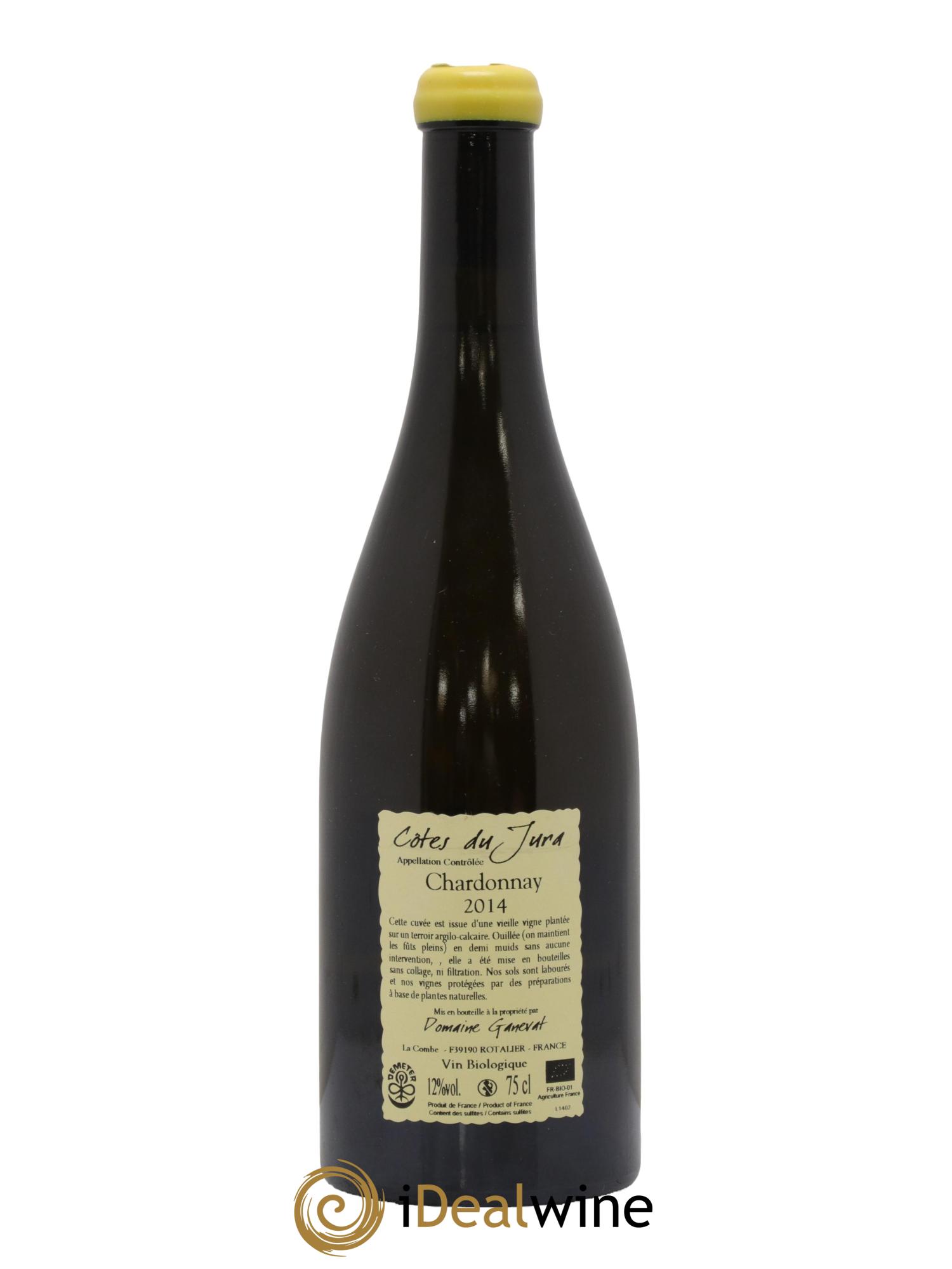Côtes du Jura Les Chamois du Paradis Jean-François Ganevat (Domaine) 2014 - Lot de 1 bouteille - 1