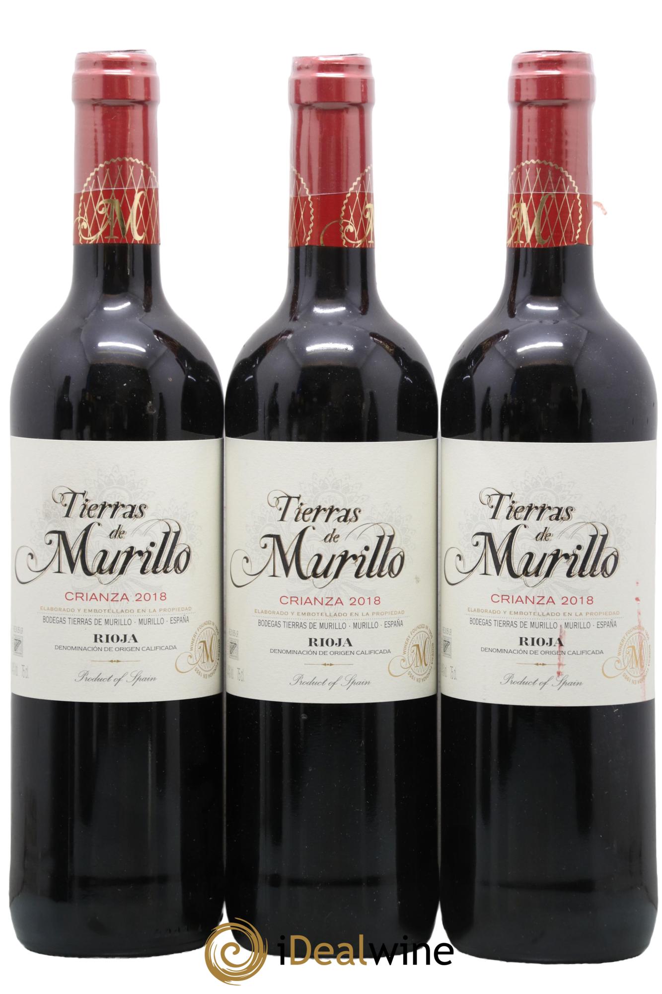 Rioja DOCA Tierras de Murillo Crianza Bodegas San Estaban 2018 - Posten von 3 Flaschen - 0