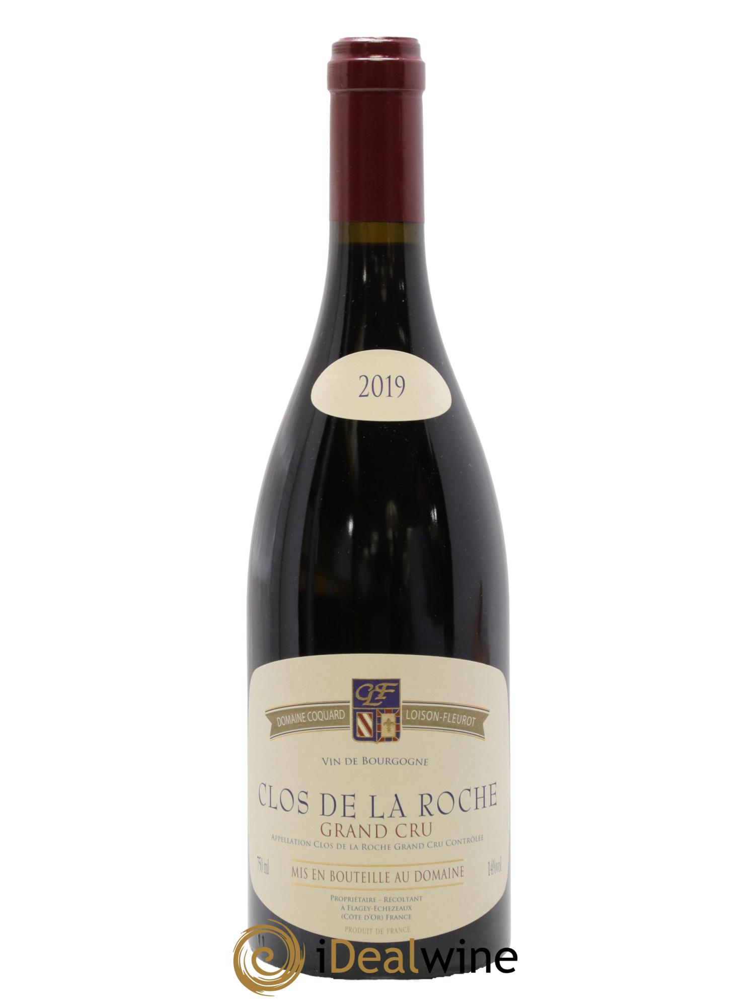 Clos de la Roche Grand Cru Coquard Loison-Fleurot 2019 - Posten von 1 Flasche - 0