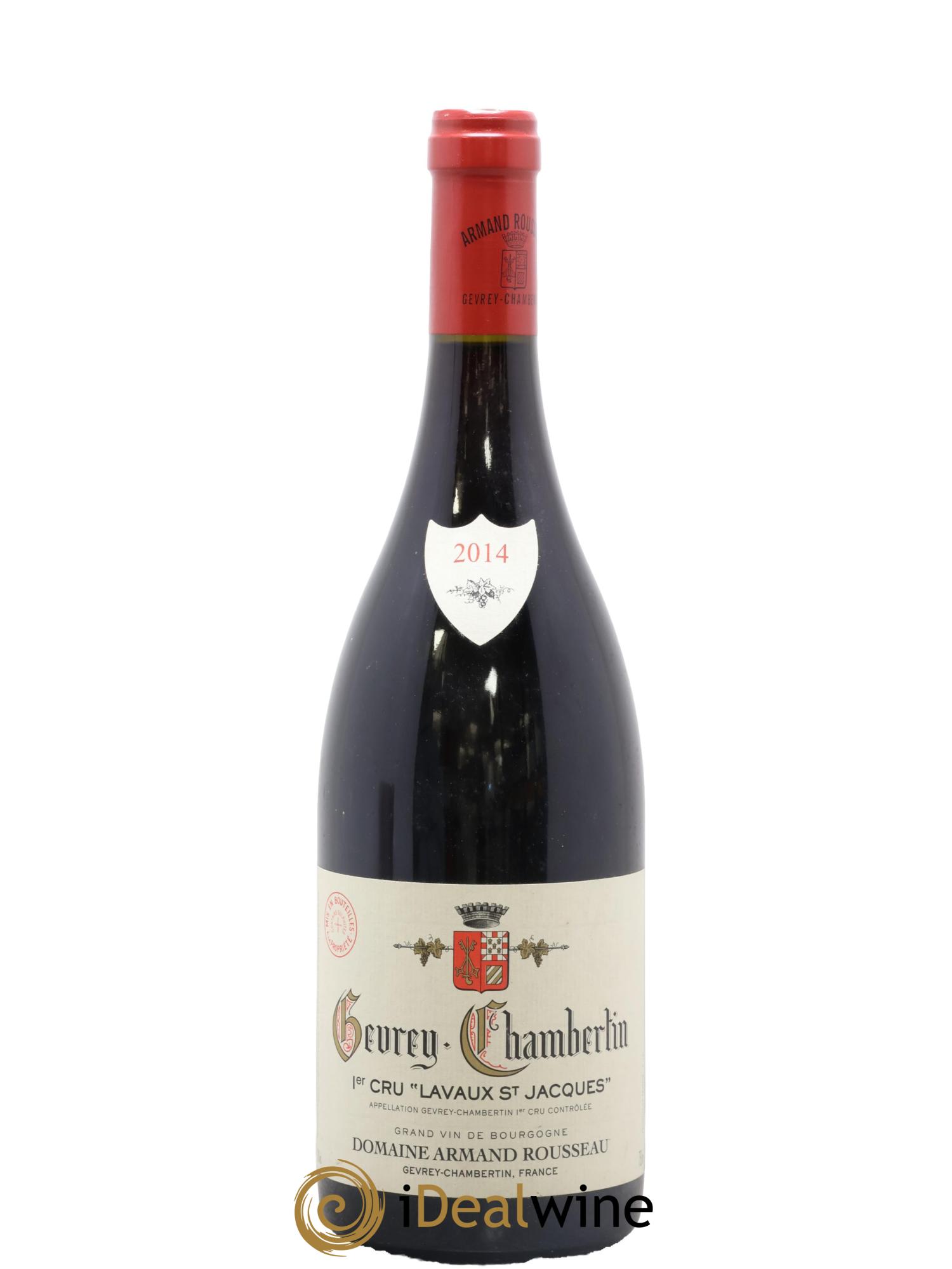 Gevrey-Chambertin 1er Cru Lavaux Saint Jacques Armand Rousseau (Domaine) 2014 - Lote de 1 botella - 0