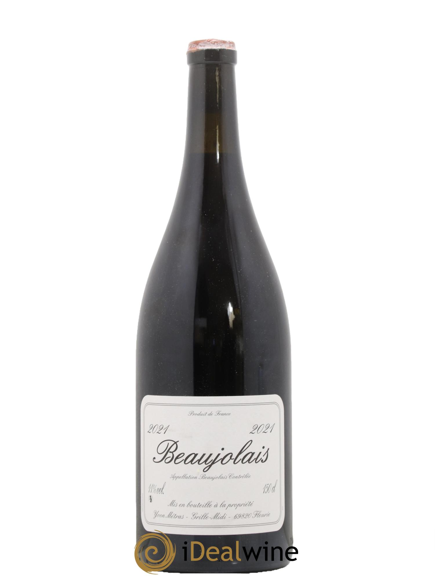 Beaujolais Yvon Métras 2021 - Lot de 1 magnum - 0