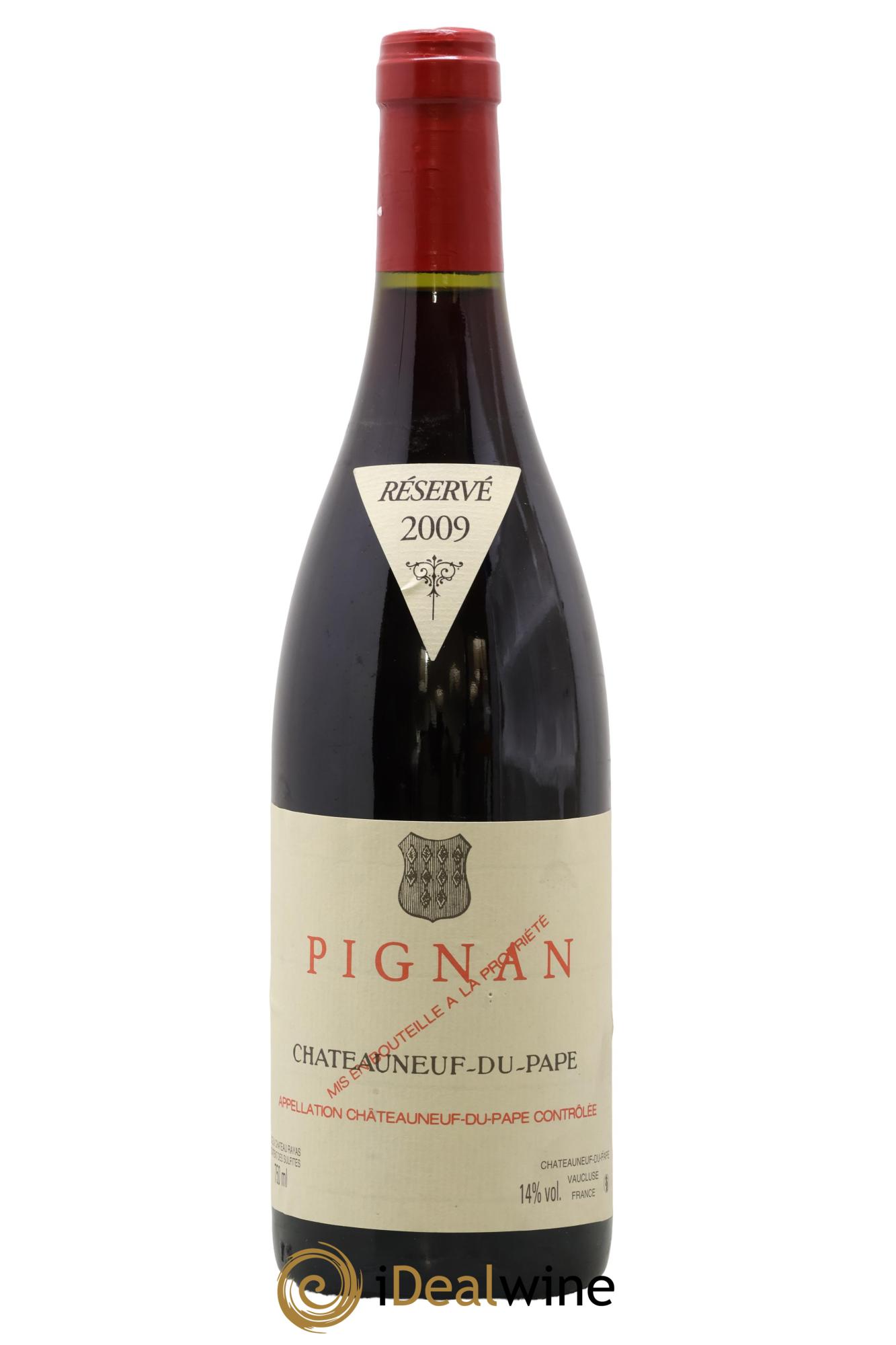 Châteauneuf-du-Pape Pignan Emmanuel Reynaud 2009 - Lot de 1 bouteille - 0