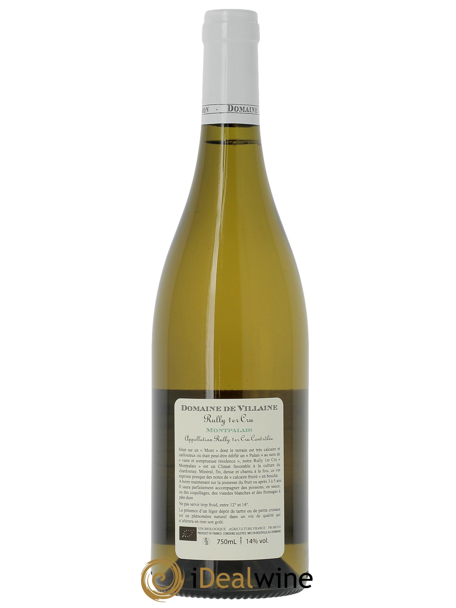 Rully 1er Cru Montpalais Domaine de Villaine  2023 - Lot de 1 bouteille - 1