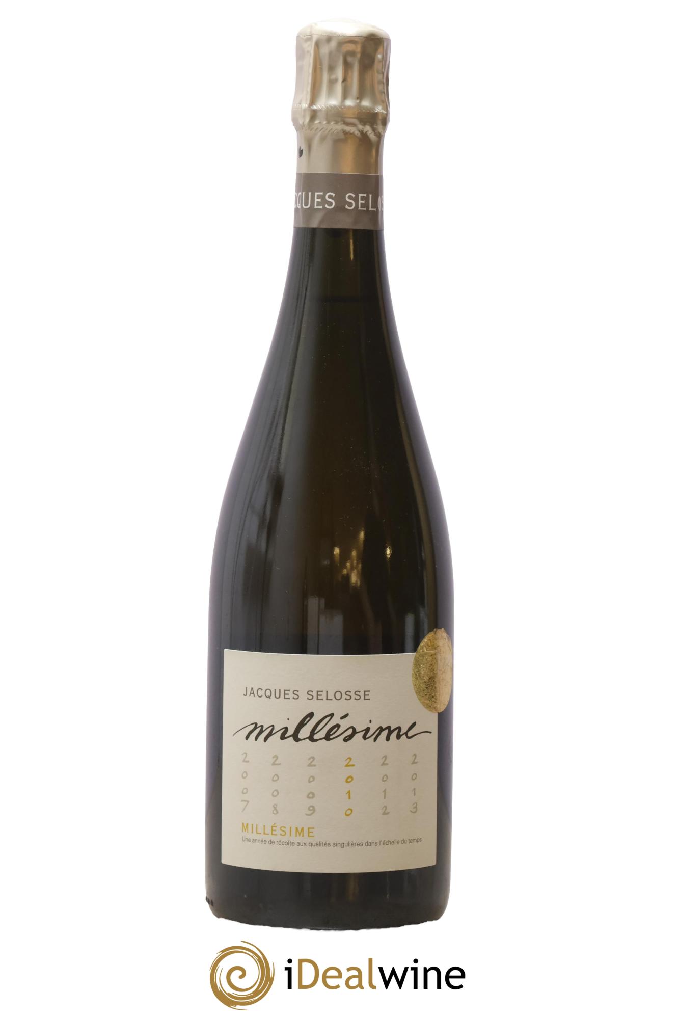 Grand Cru Blanc de Blancs Brut Jacques Selosse 2010 - Lot de 1 bouteille - 0