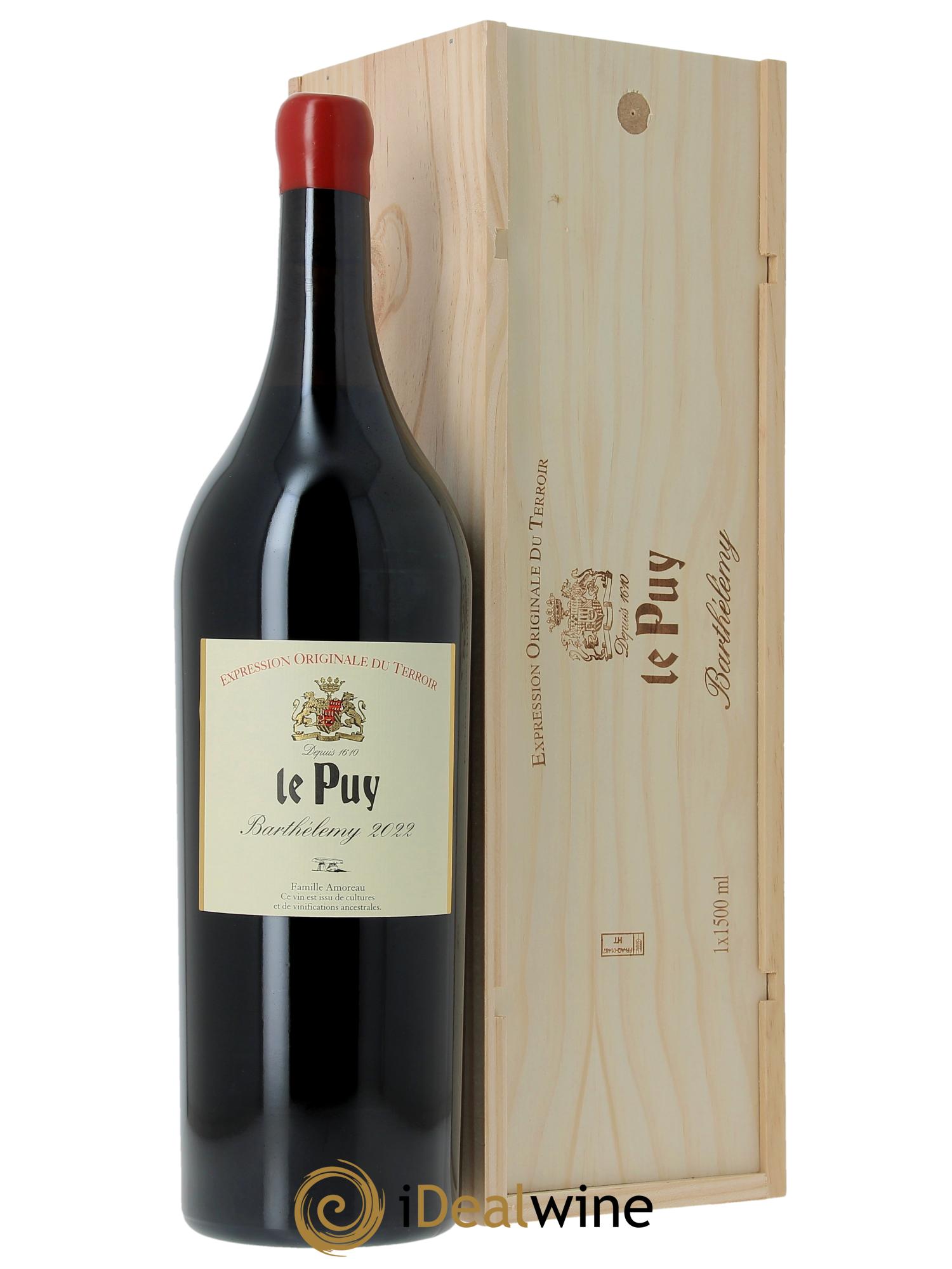 Le Puy - Cuvée Barthélemy  2022 - Lot de 1 magnum - 0