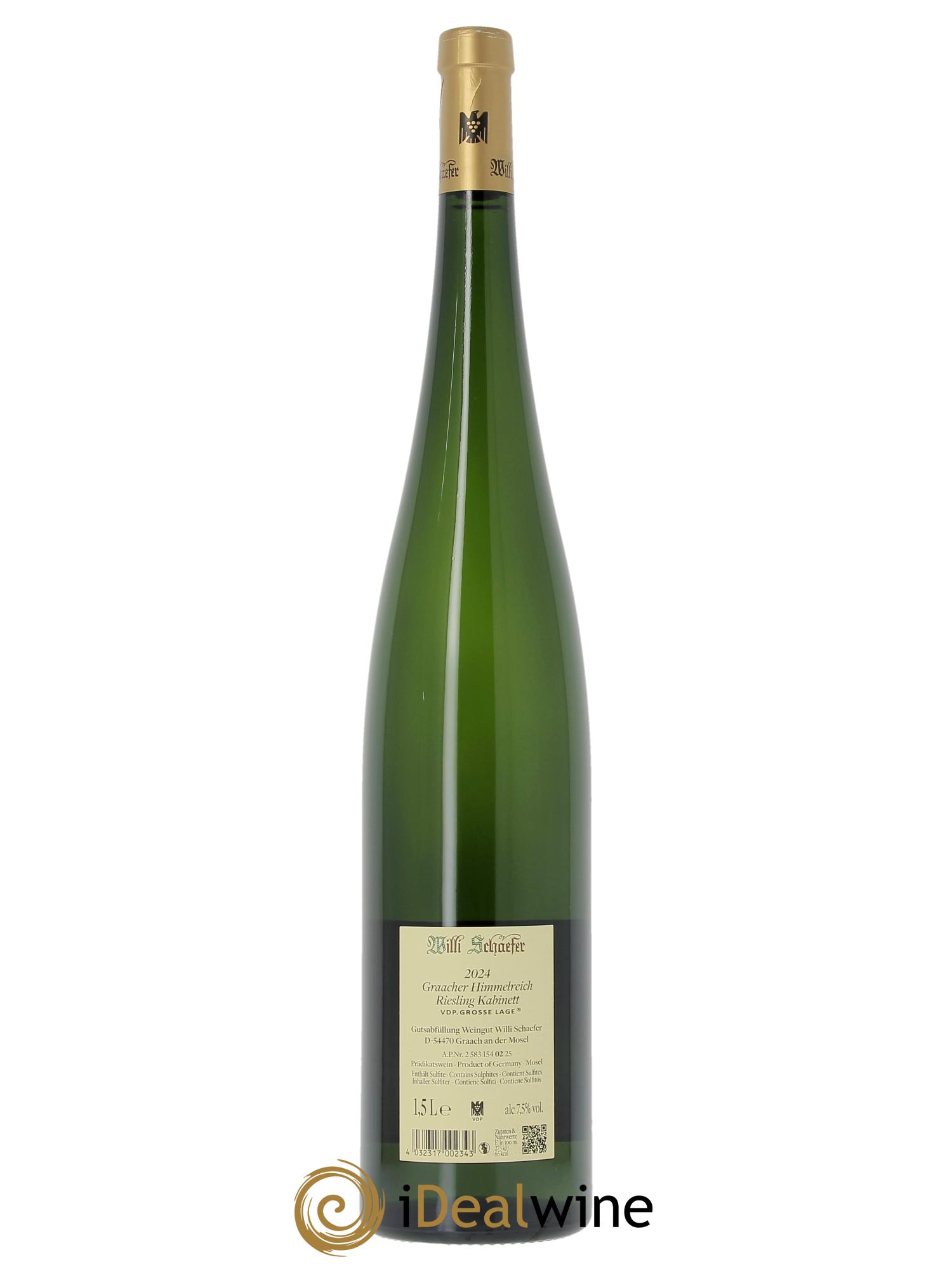 Riesling Willi Schaefer Graacher Himmelreich Kabinett  2024 - Posten von 1 Magnum - 1
