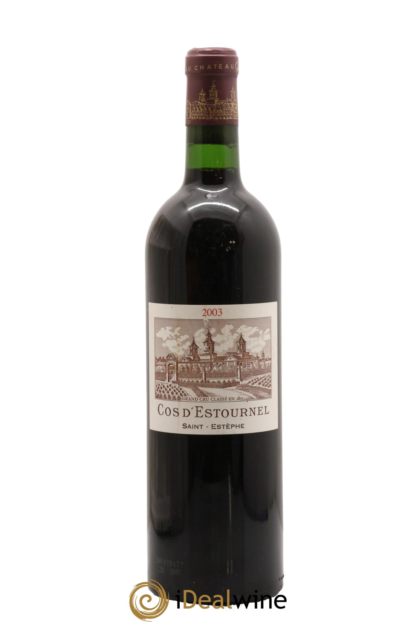 Cos d'Estournel 2ème Grand Cru Classé 2003 - Lot de 1 bouteille - 0