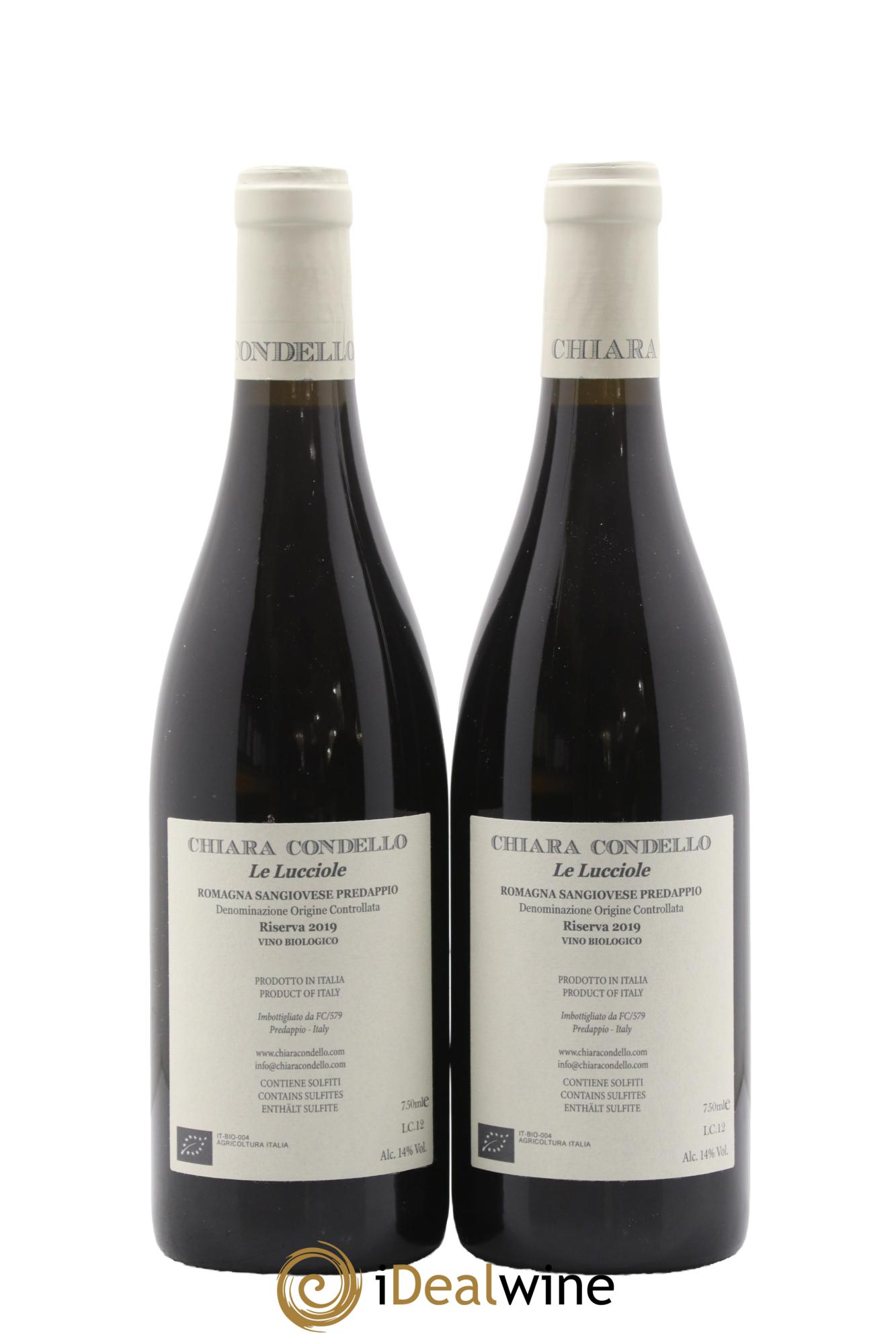 Sangiovese Di Romagna Predappio DOC Chiara Condello Le Lucciole Riserva 2019 - Posten von 2 Flaschen - 1