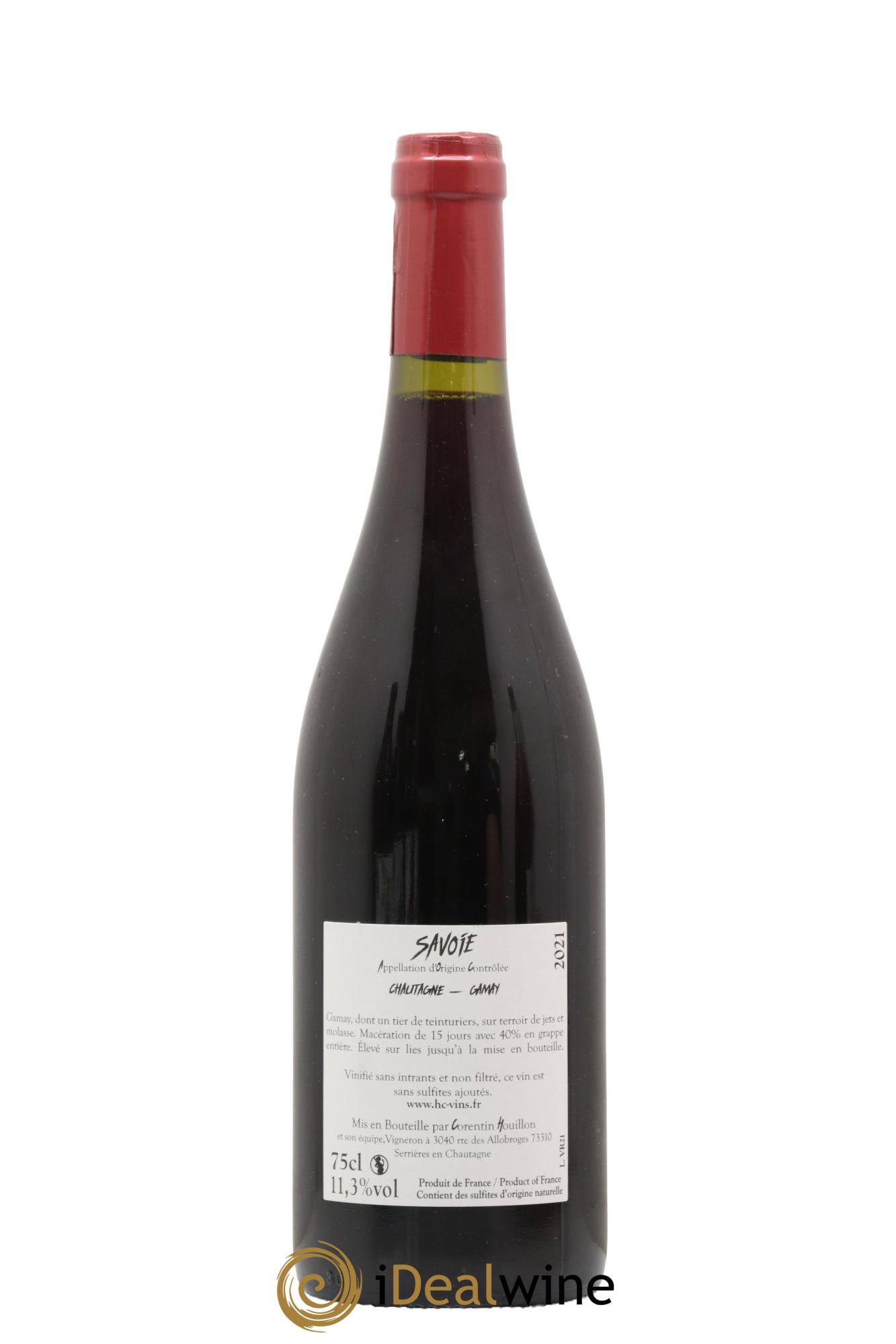 Vin de Savoie Veronnet Domaine Corentin Houillon 2021 - Posten von 1 Flasche - 1