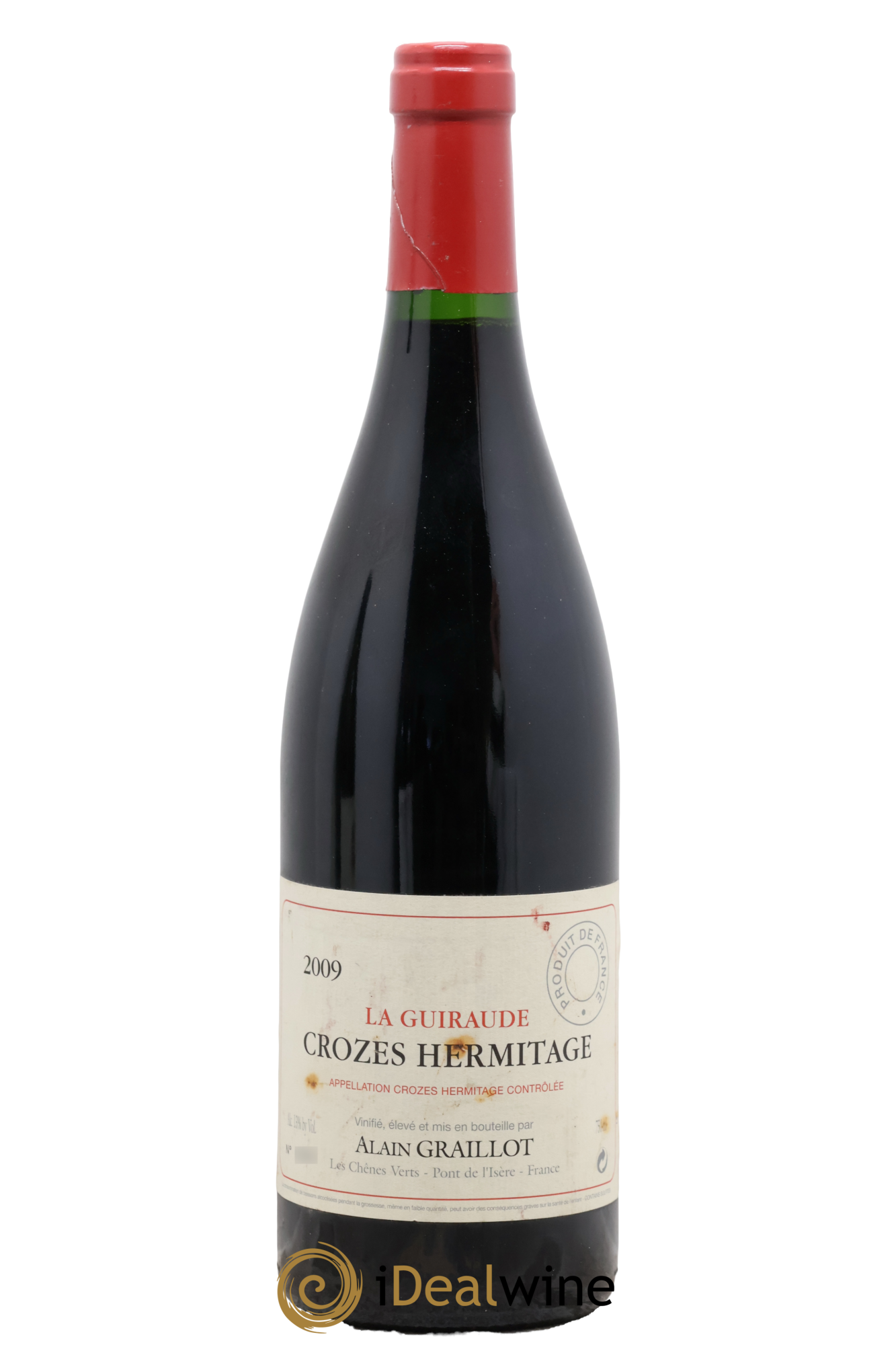 Crozes-Hermitage La Guiraude Domaine Graillot 2009 - Lot of 1 bottle - 0