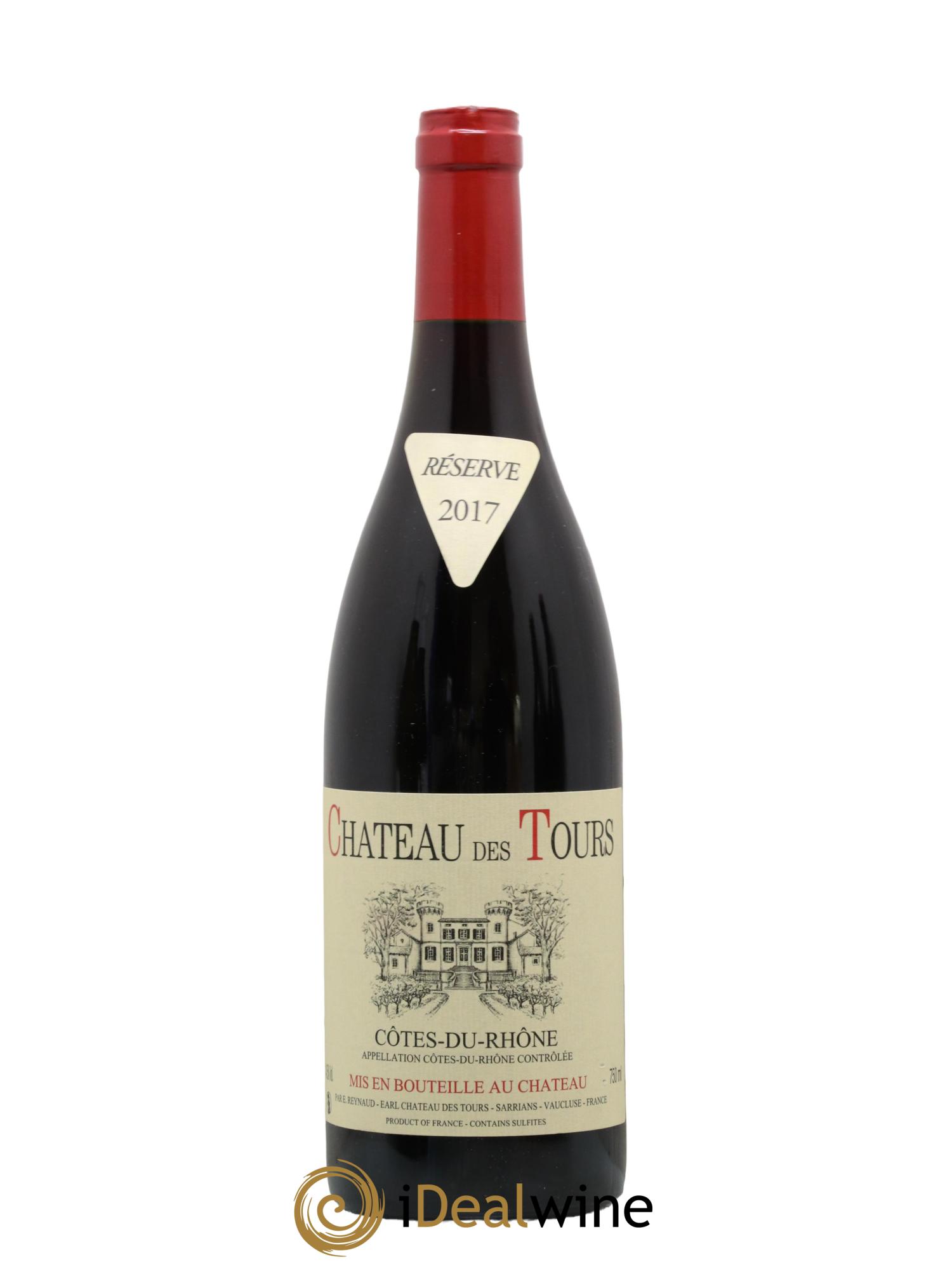 Côtes-du-Rhône Château des Tours Emmanuel Reynaud 2017 - Lot de 1 bouteille - 0