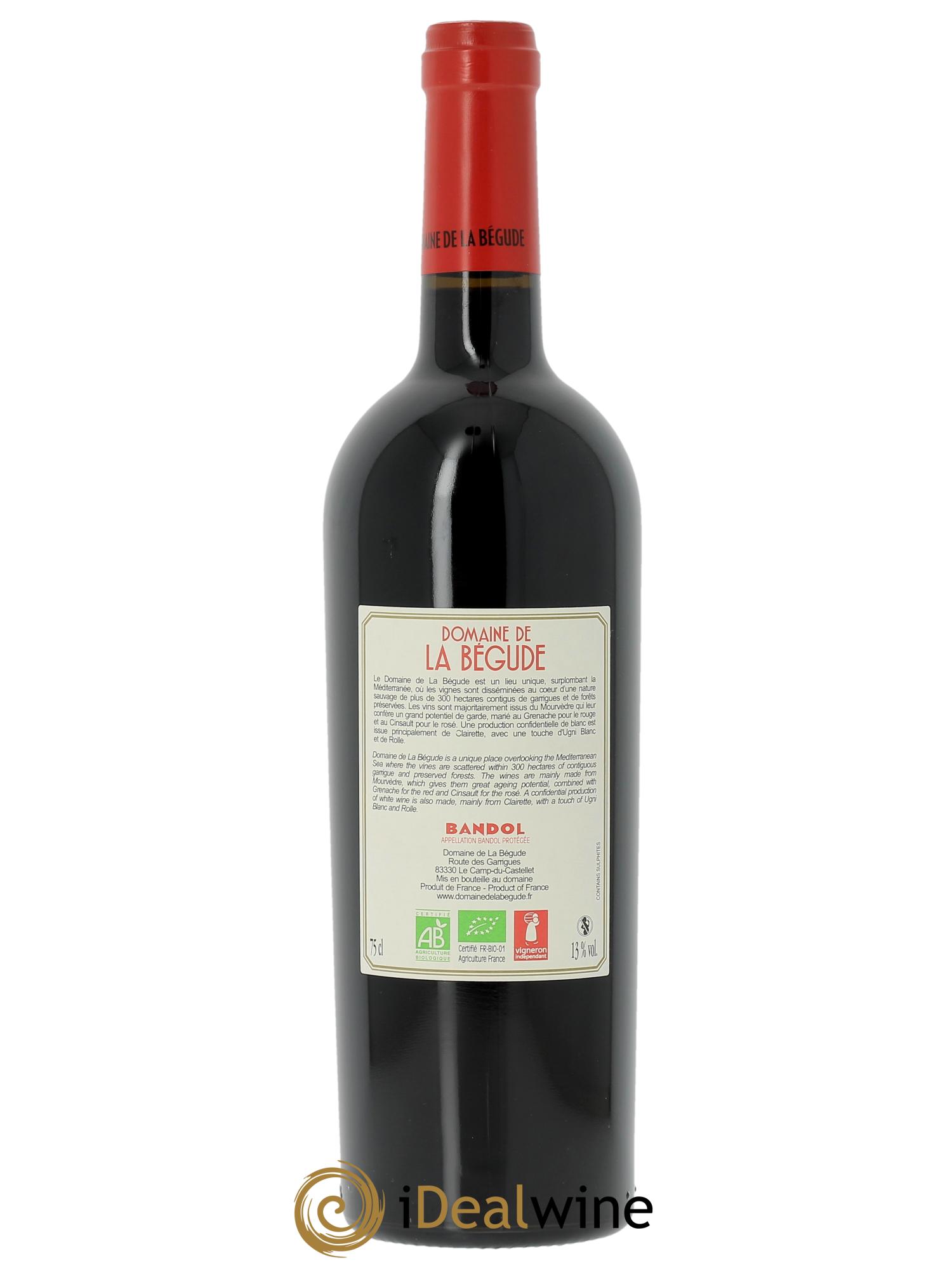 Bandol La Bégude  2021 - Posten von 1 Flasche - 1