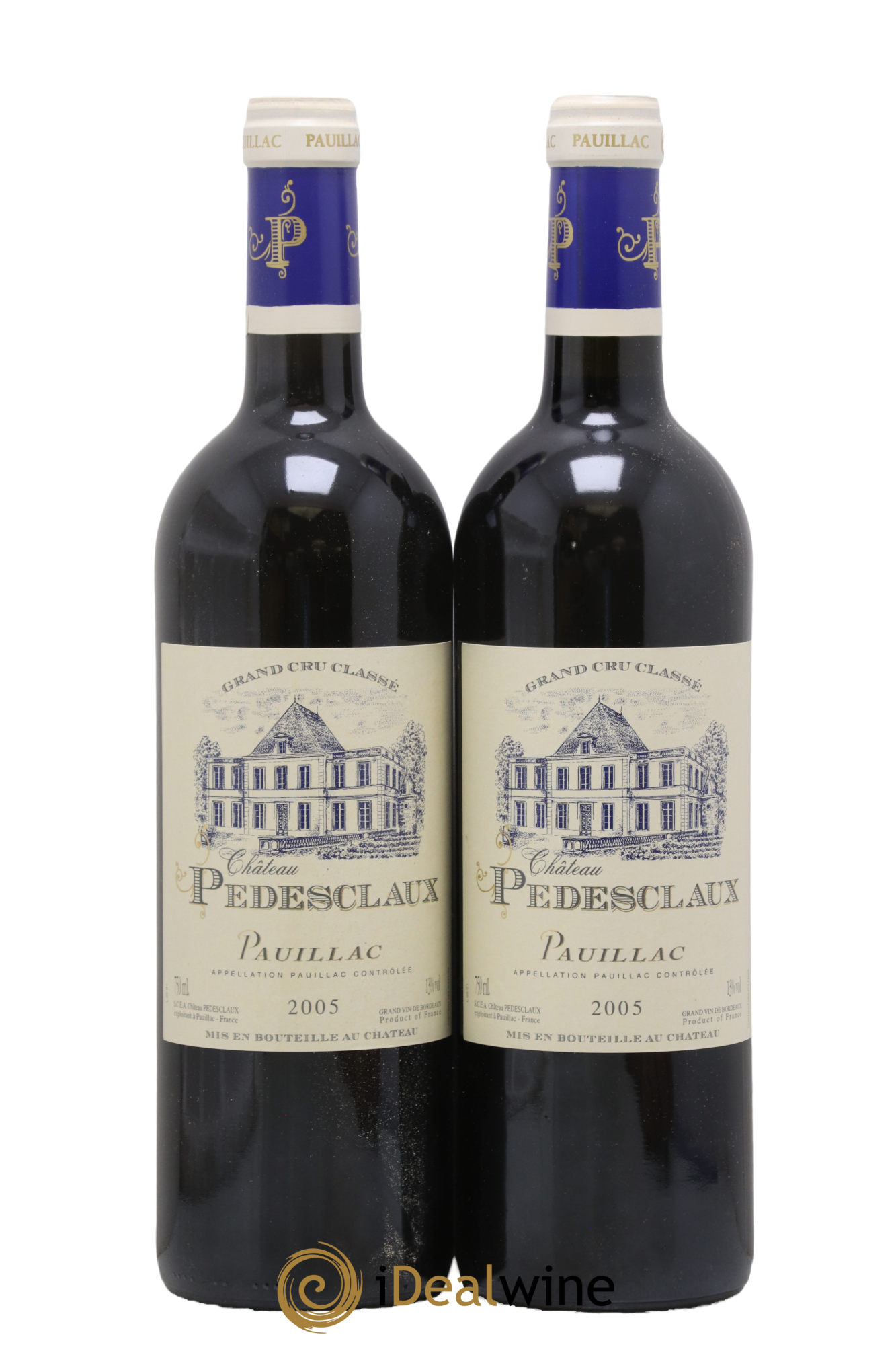 Château Pedesclaux 5ème Grand Cru Classé 2005 - Posten von 2 Flaschen - 0