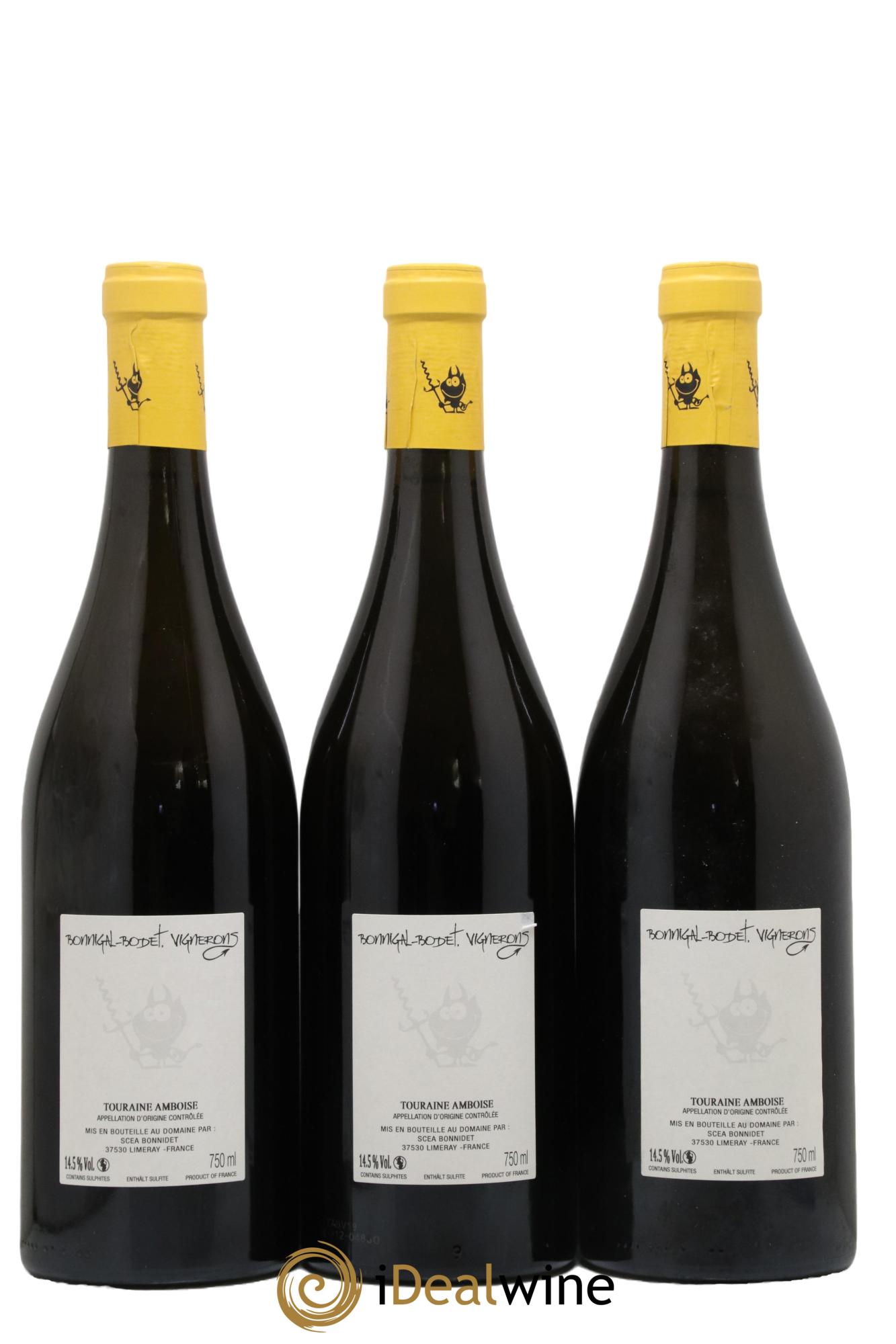 Touraine-Amboise Les Beauvoirs Bonnigal-Bodet 2019 - Lot of 3 bottles - 1