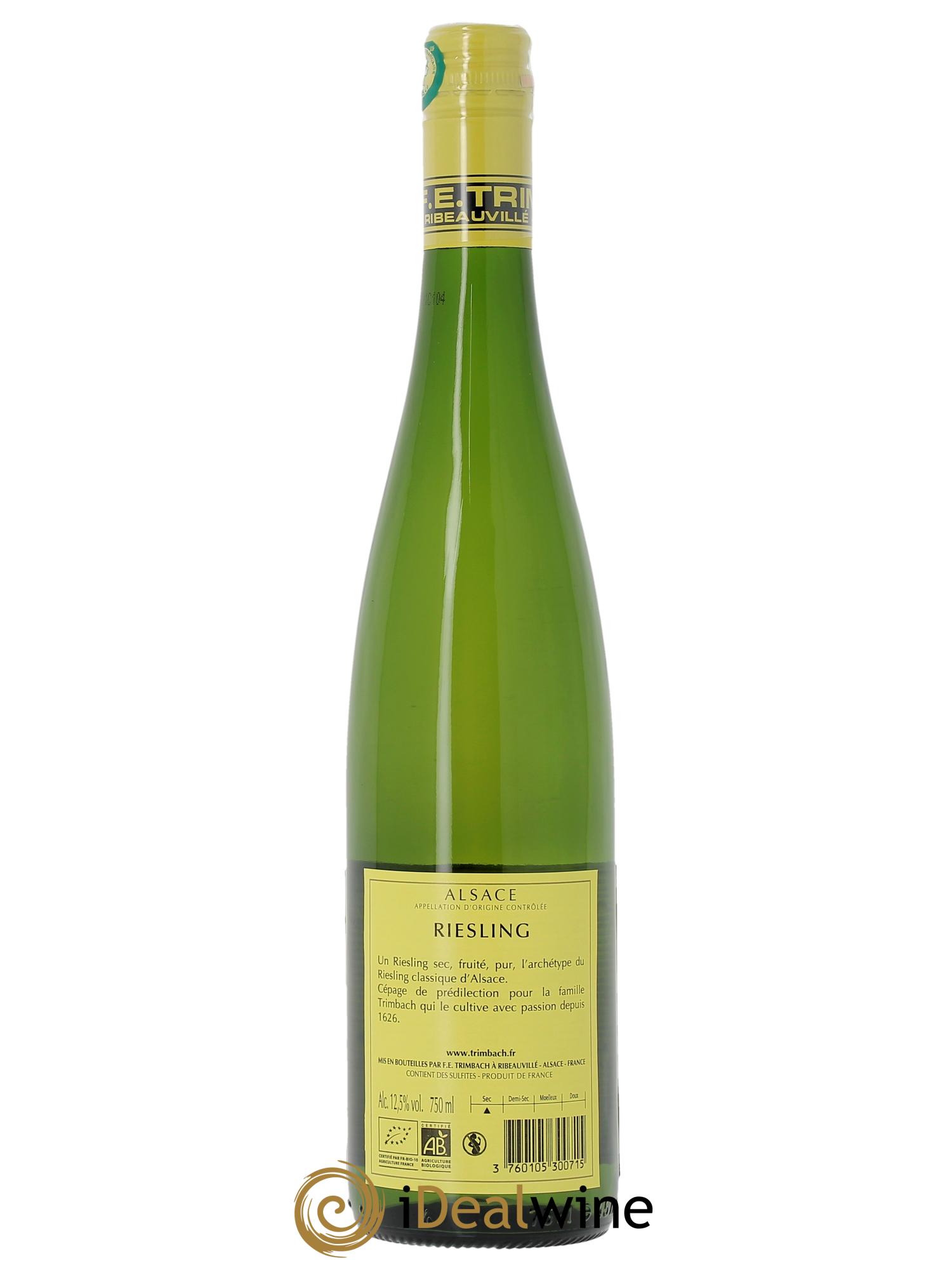 Alsace Riesling Trimbach (Domaine)  2023 - Lot de 1 bouteille - 1