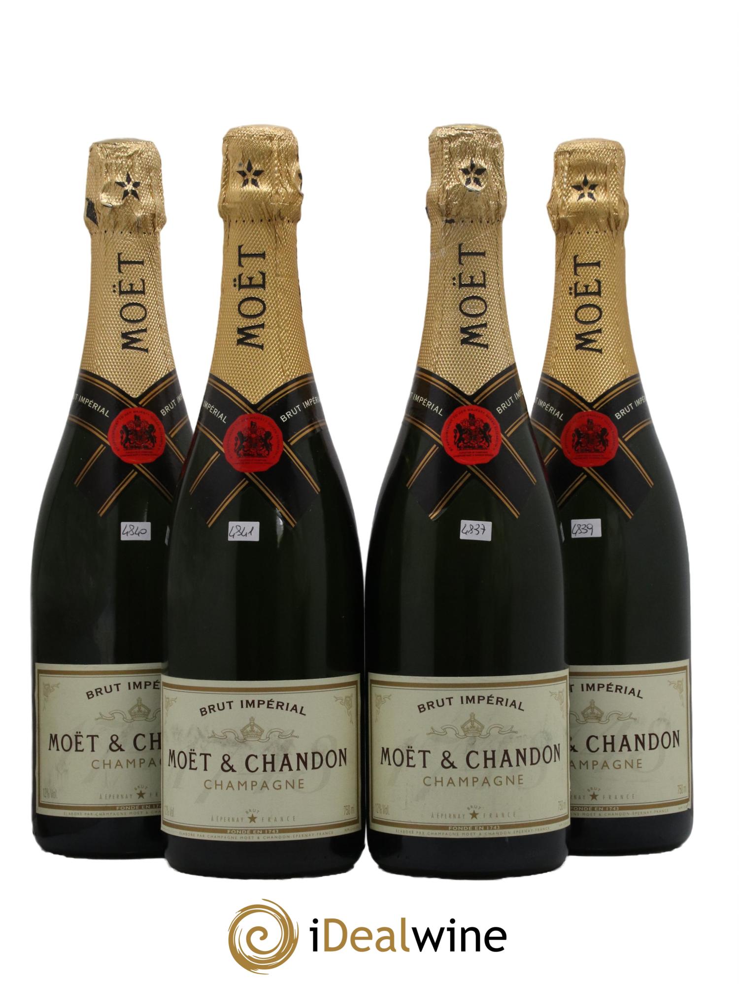 Impérial Brut Moët et Chandon - Lot de 4 bouteilles - 0