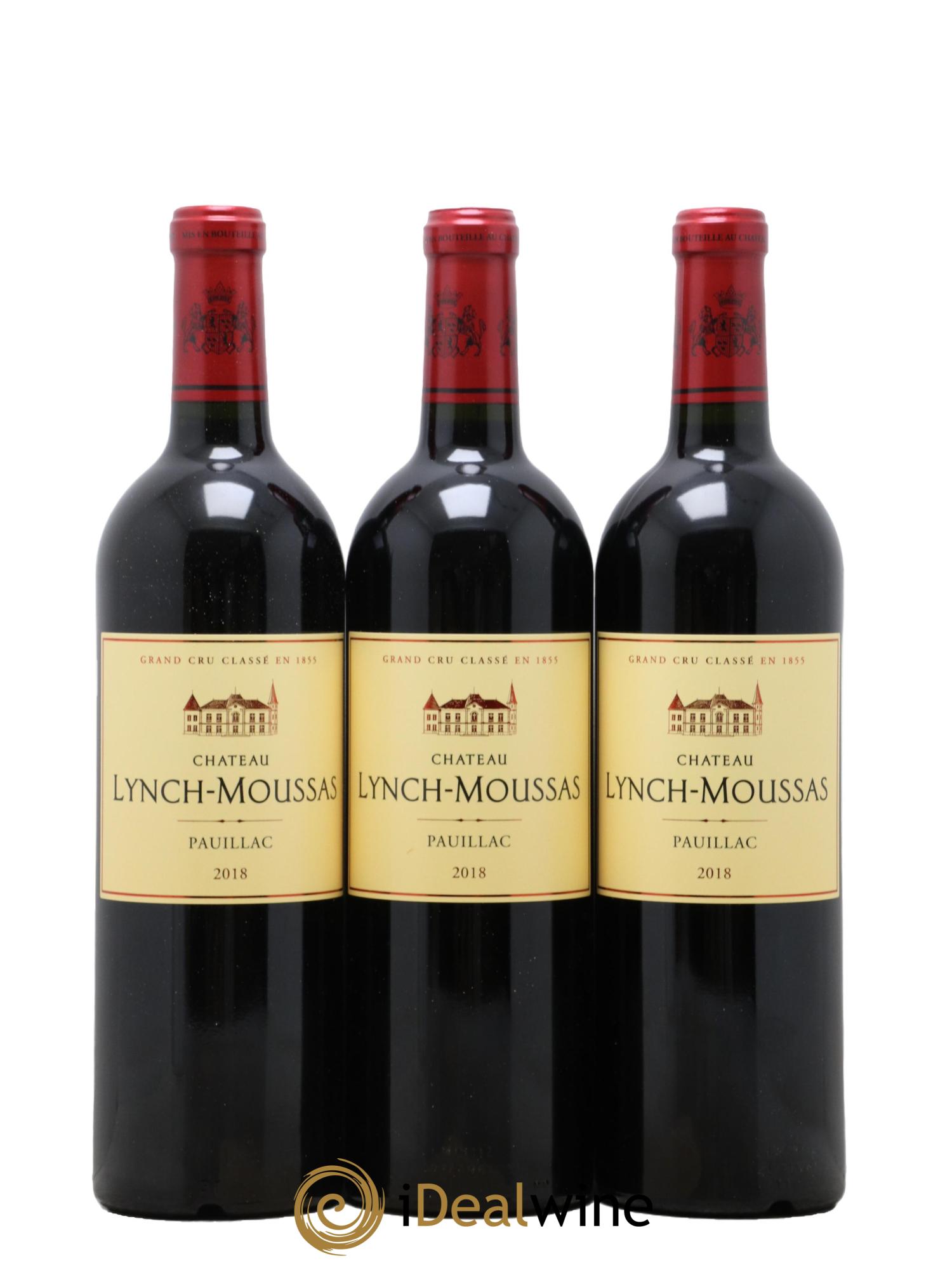 Château Lynch Moussas 5ème Grand Cru Classé 2018 - Lot de 6 bouteilles - 1