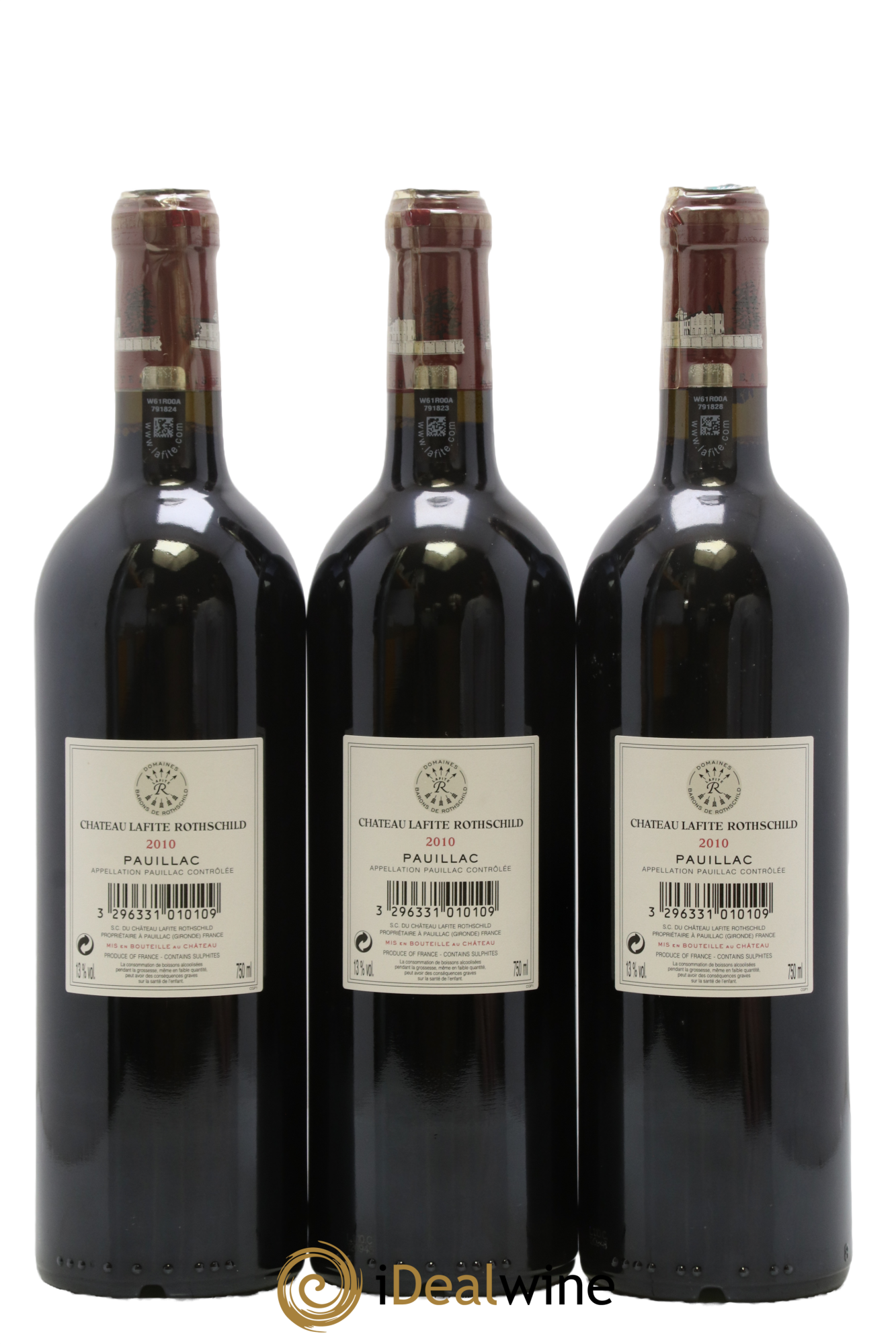Château Lafite Rothschild 1er Grand Cru Classé 2010 - Posten von 12 Flaschen - 2