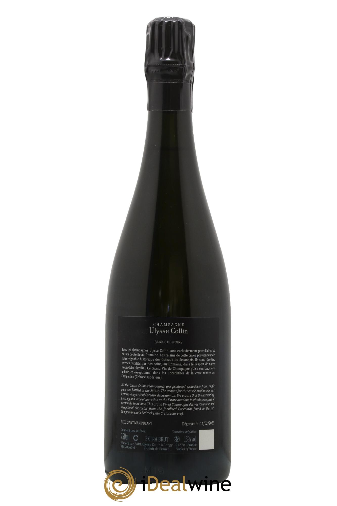 Les Maillons Blanc de Noirs Extra-Brut Ulysse Collin - Lot de 1 bouteille - 1