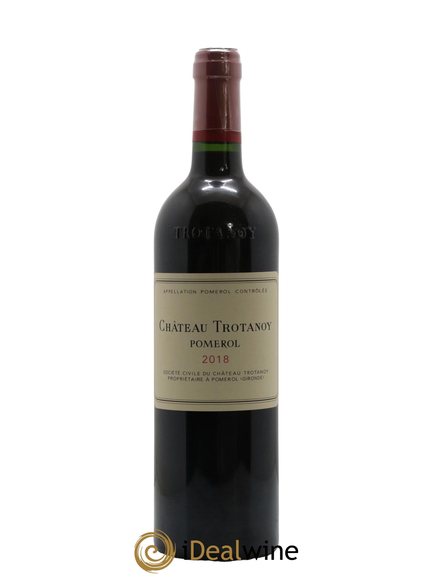 Château Trotanoy 2018 - Lot de 1 bouteille - 1