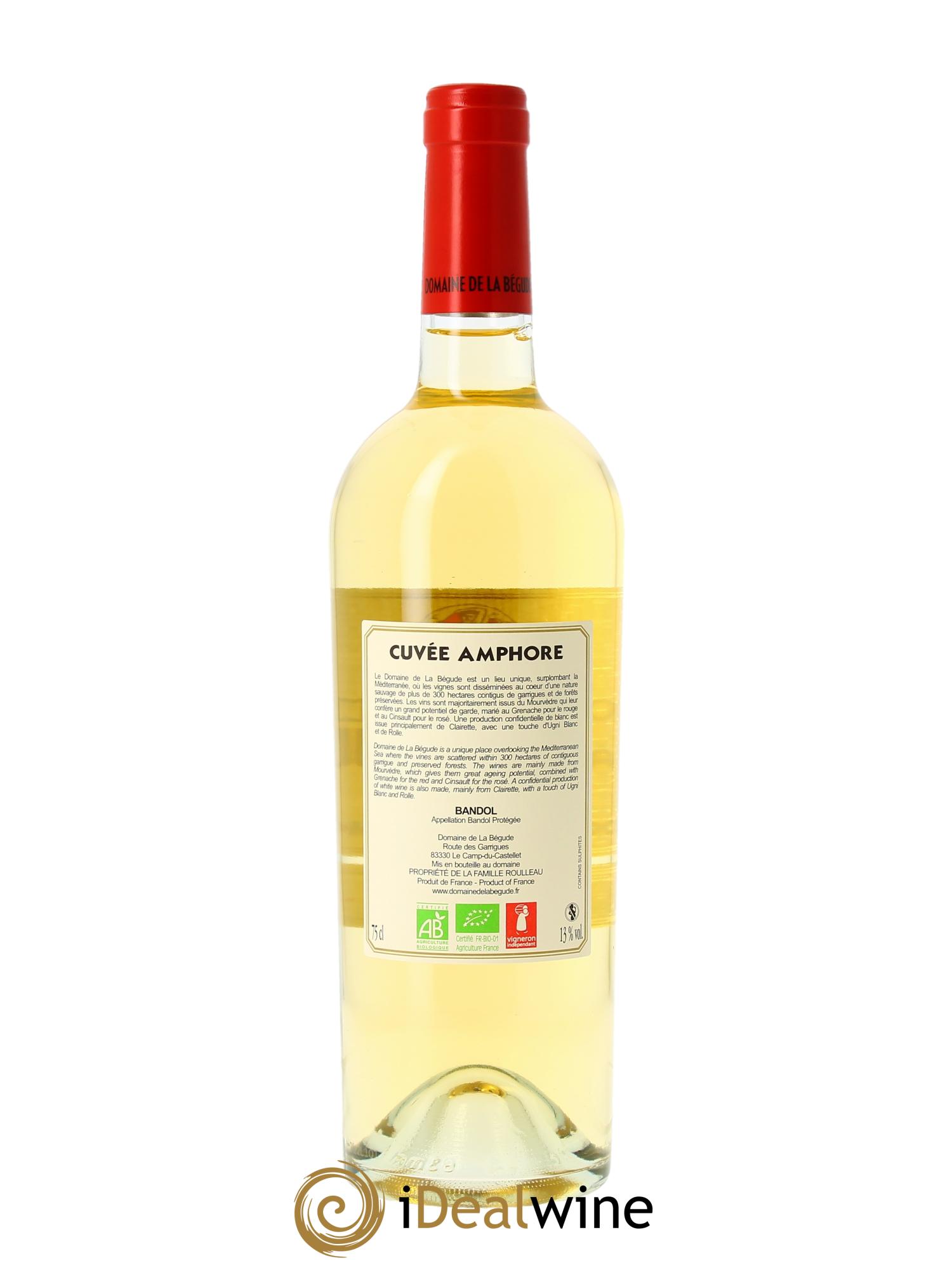 Bandol La Bégude Cuvée Amphore  2022 - Lot de 1 bouteille - 1