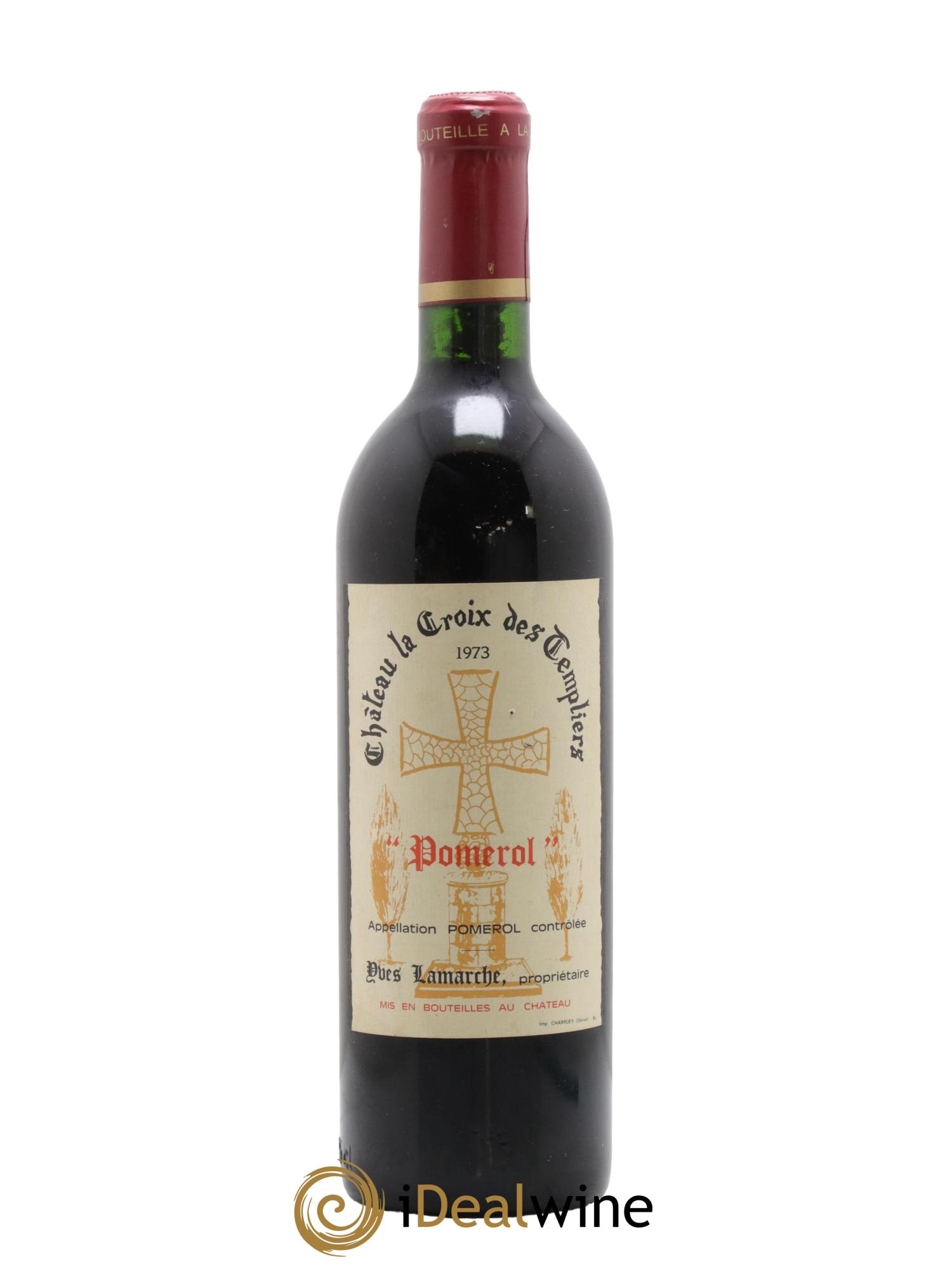 Pomerol Château La Croix des Templiers 1973 - Lot de 1 bouteille - 0