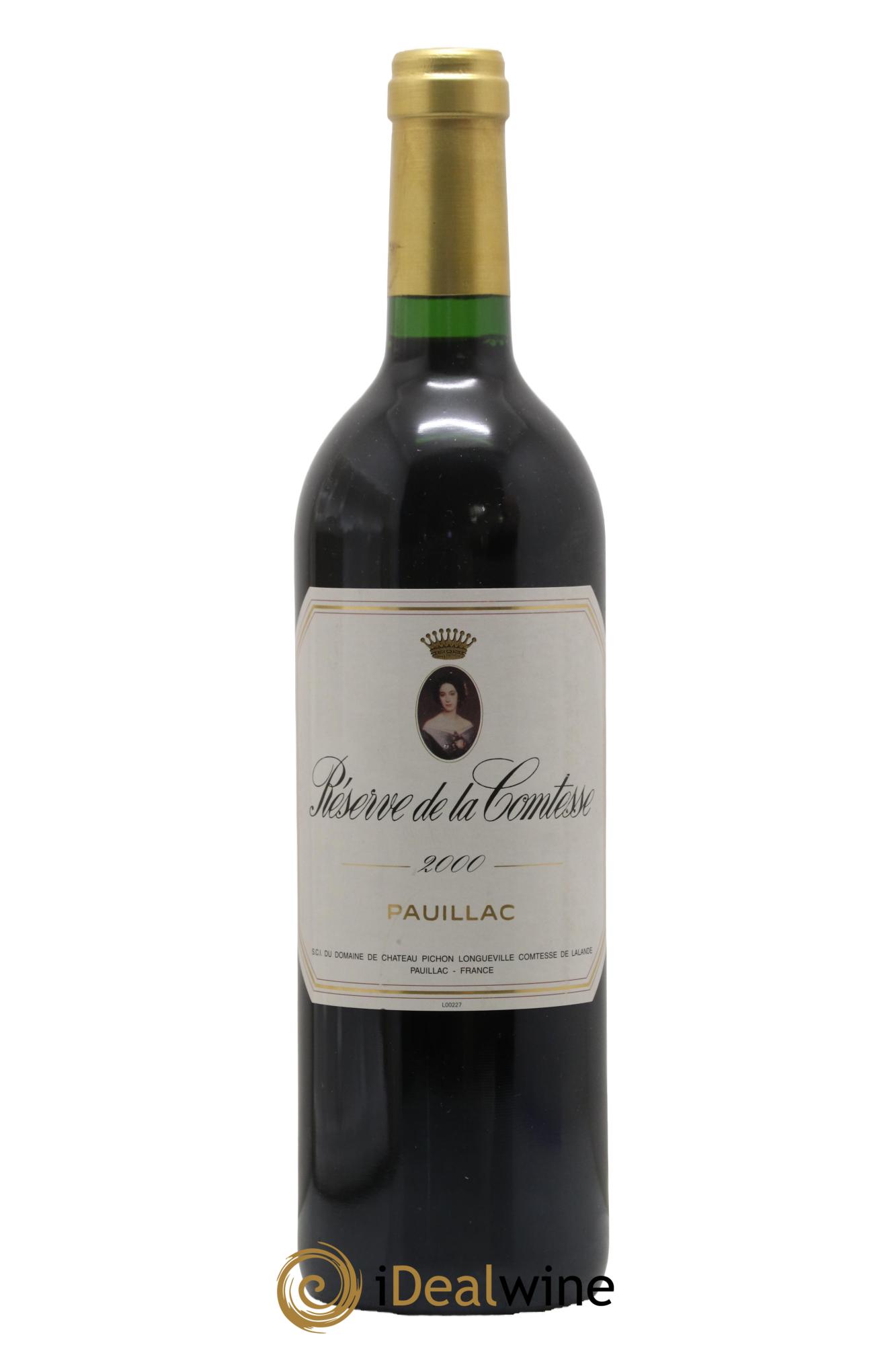 Réserve de la Comtesse Second Vin 2000 - Posten von 1 Flasche - 0