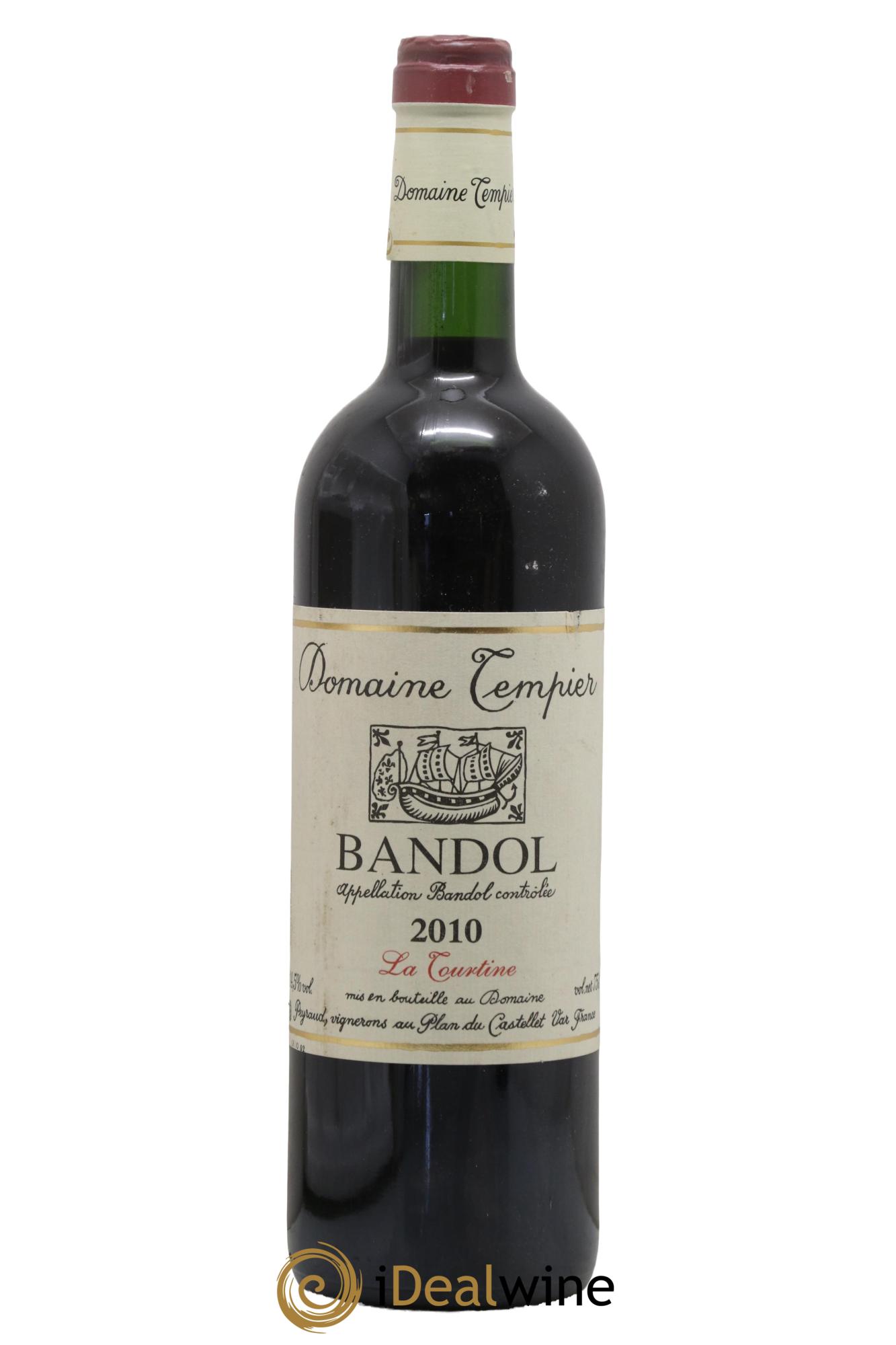 Bandol Domaine Tempier La Tourtine Famille Peyraud 2010 - Lot de 1 bouteille - 0
