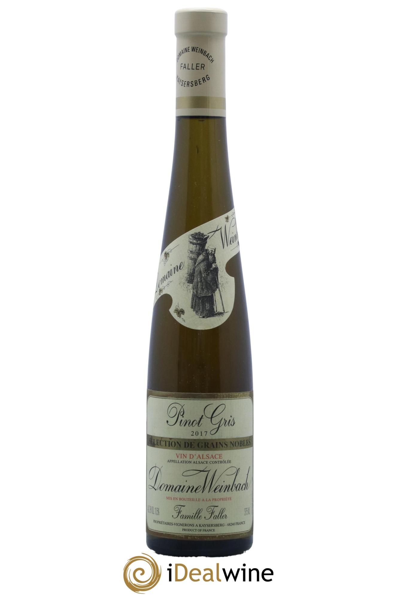 Alsace Pinot Gris (Tokay) Sélection de Grains Nobles Weinbach (Domaine) 2017 - Lotto di 1 mezza bottiglia - 0