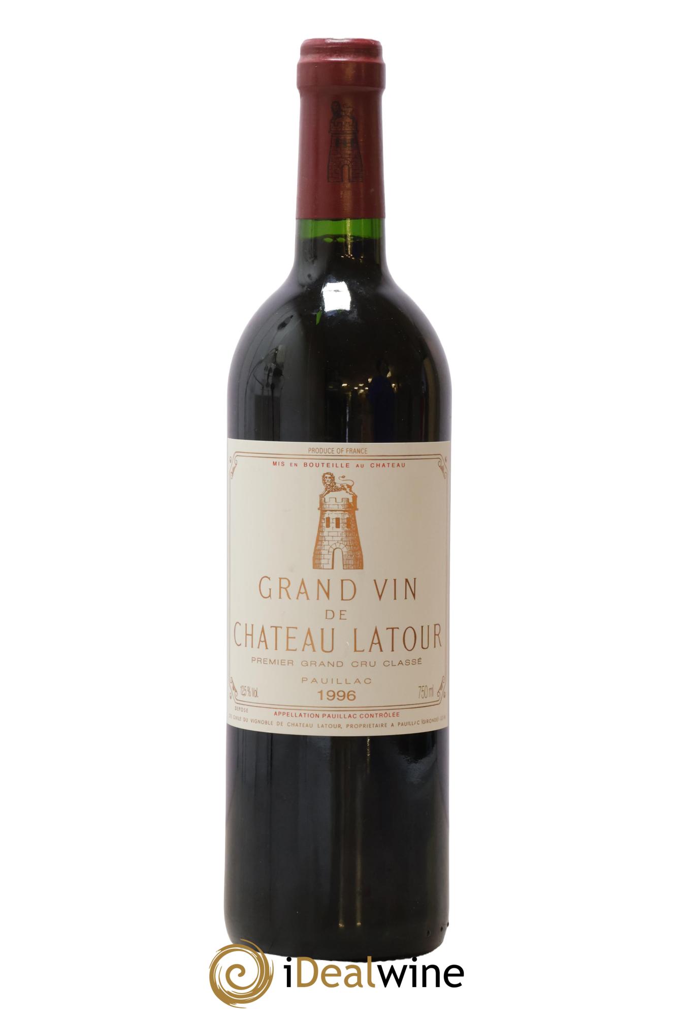 Château Latour 1er Grand Cru Classé 1996 - Lot of 1 bottle - 0