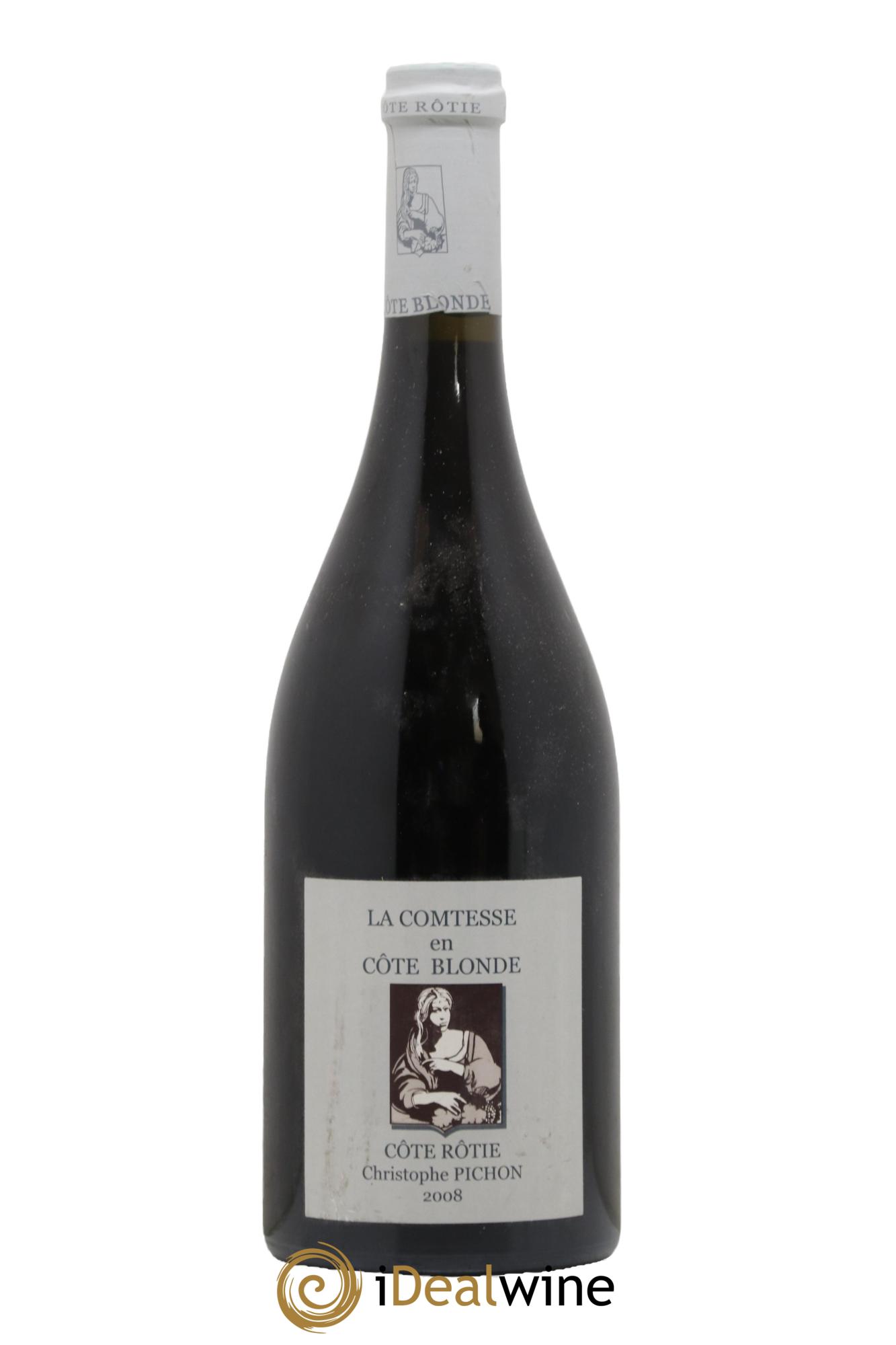 Côte-Rôtie La Comtesse en Côte Blonde Christophe Pichon (Domaine) 2008 - Lot de 1 bouteille - 0
