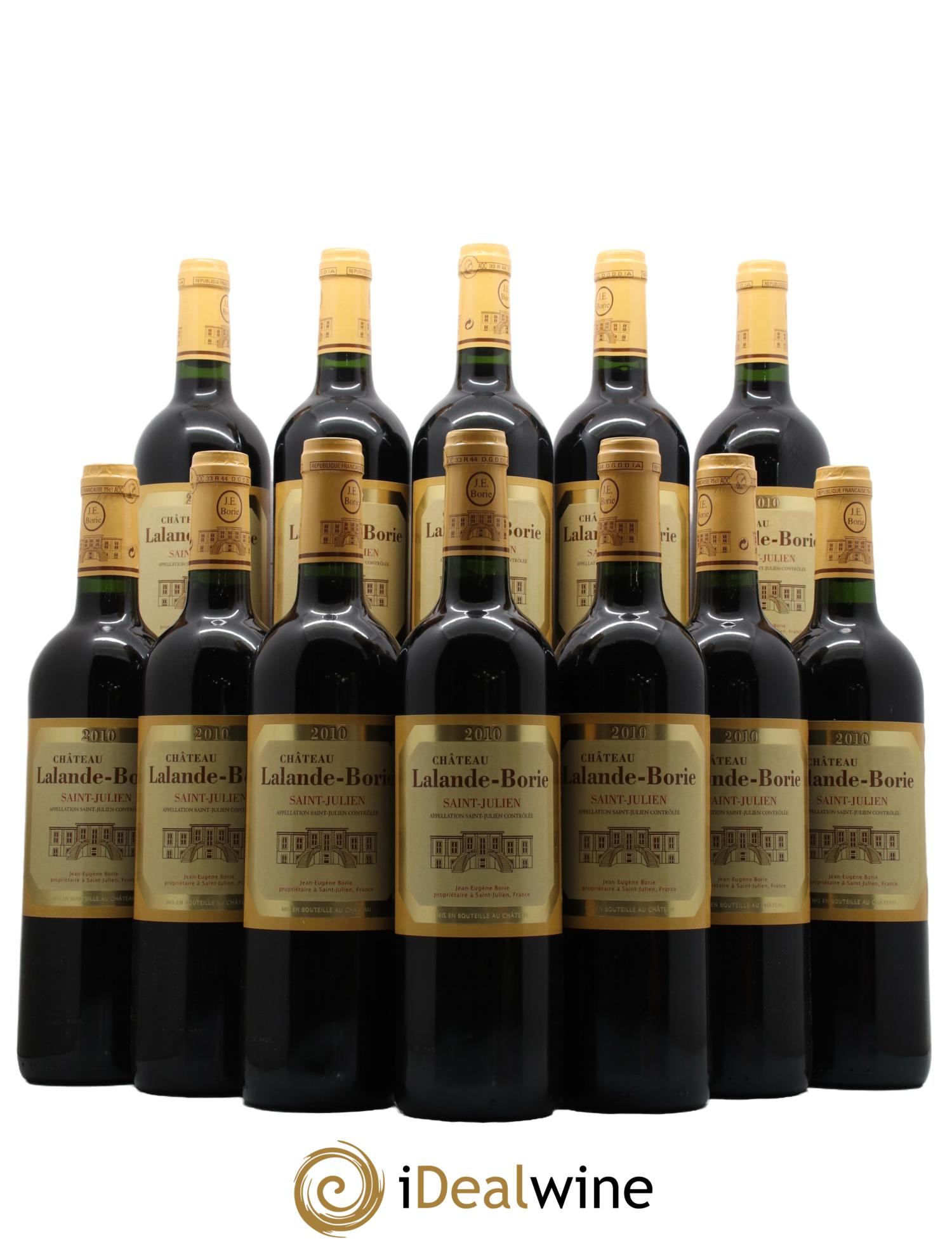 Château Lalande Borie 2010 - Lot de 12 bouteilles - 0