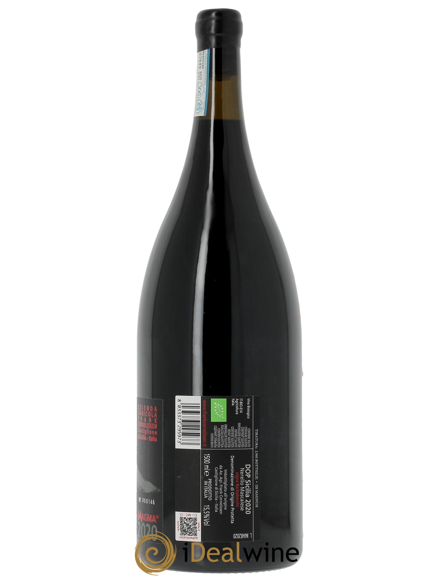 Terre Siciliane IGT Magma Frank Cornelissen  2020 - Posten von 1 Magnum - 2