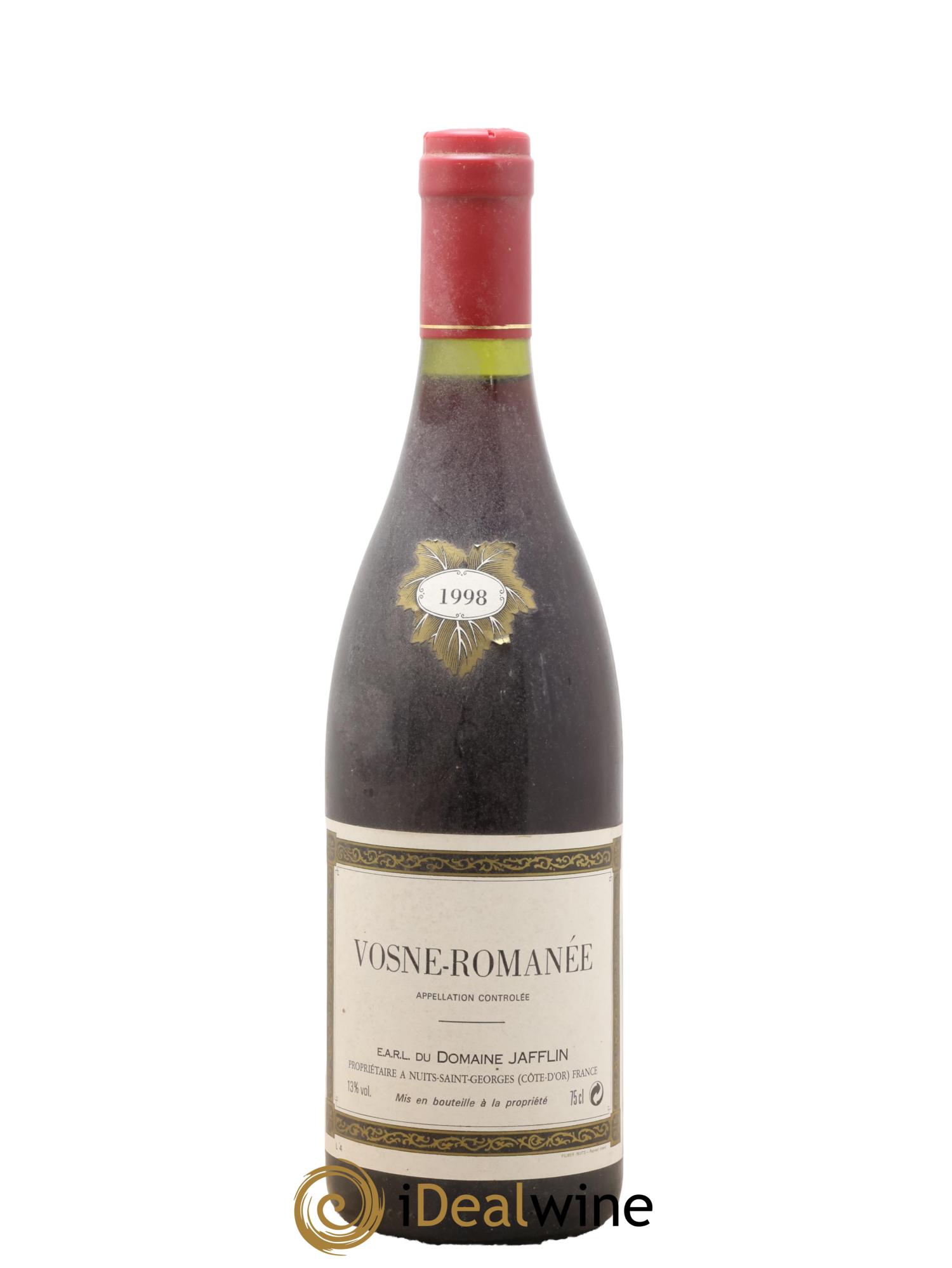 Vosne-Romanée Domaine Jafflin 1998 - Lot de 1 bouteille - 0