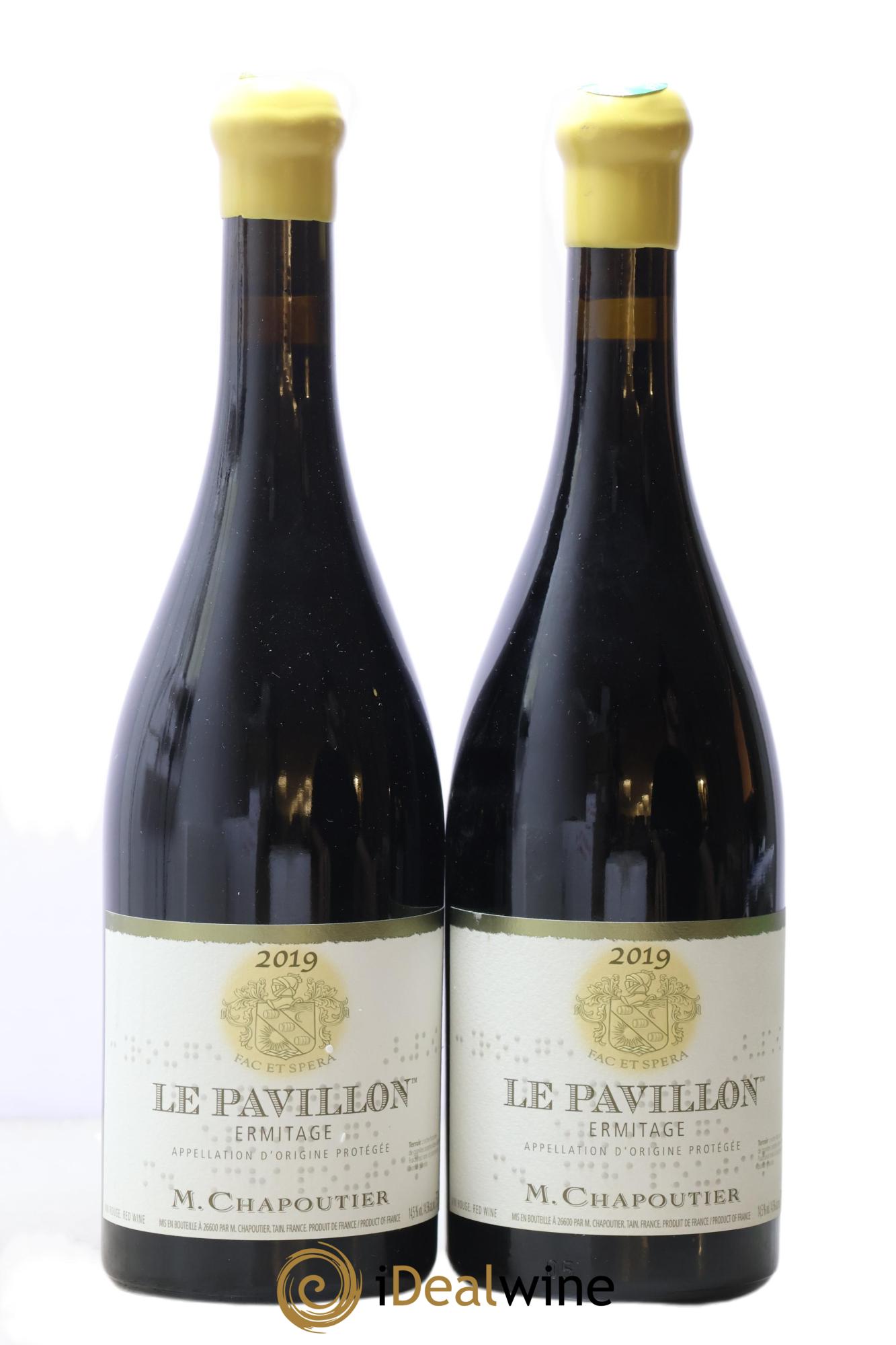 Hermitage Ermitage Le Pavillon Chapoutier 2019 - Lot de 2 bouteilles - 0
