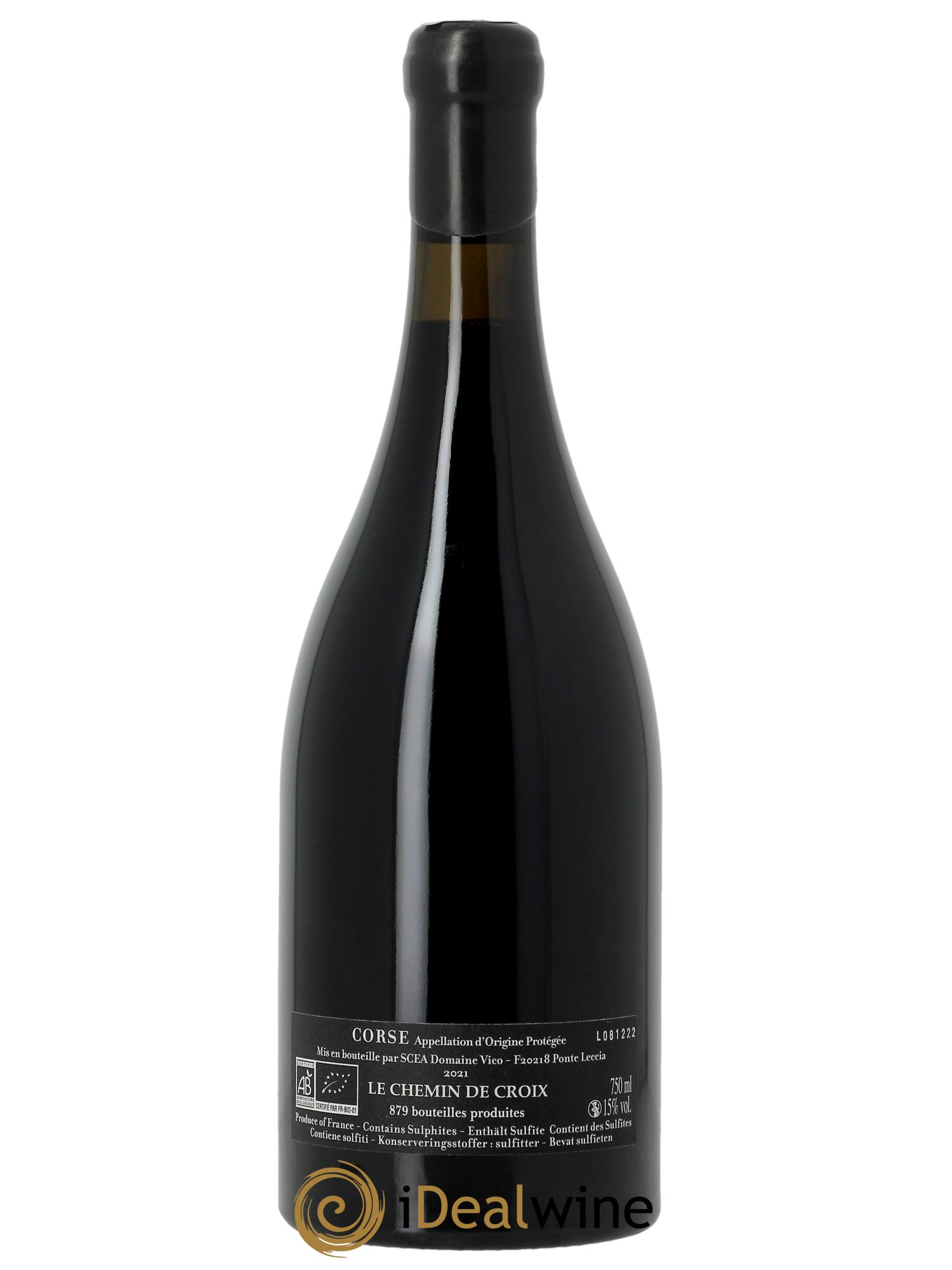 Vin de Corse Le Chemin de Croix Clos Venturi 2021 - Lot de 1 bouteille - 1